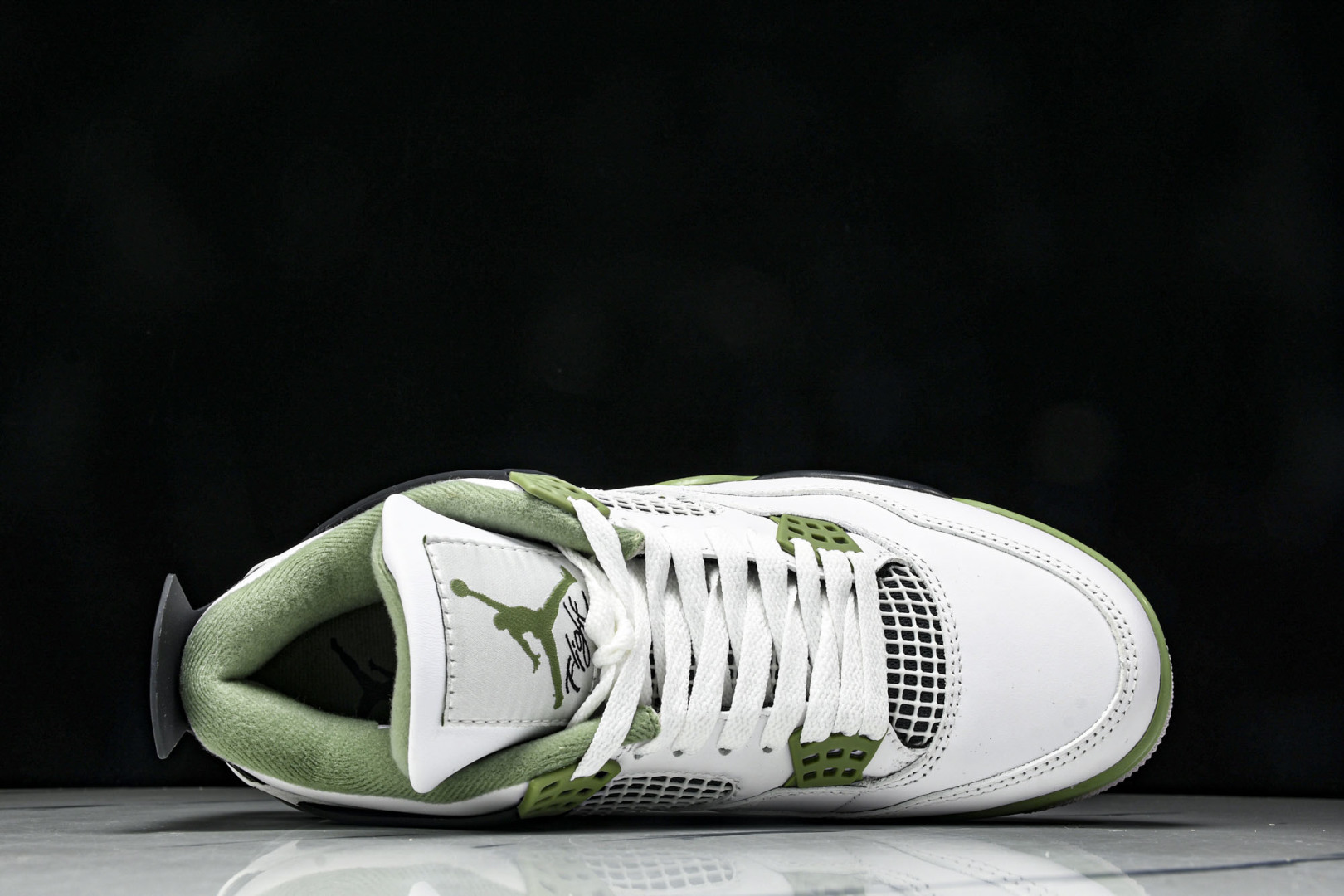  Air Jordan 4 Retro Seafoam AJ4 乔4白绿 AQ9129-103 尺寸 4