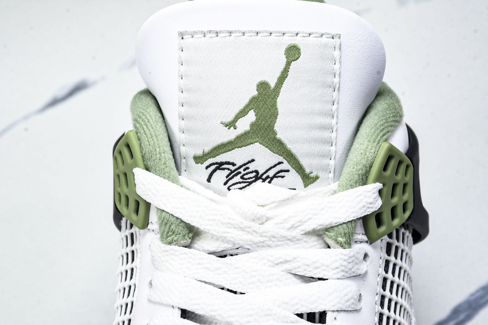  Air Jordan 4 Retro Seafoam AJ4 乔4白绿 AQ9129-103 尺寸 4