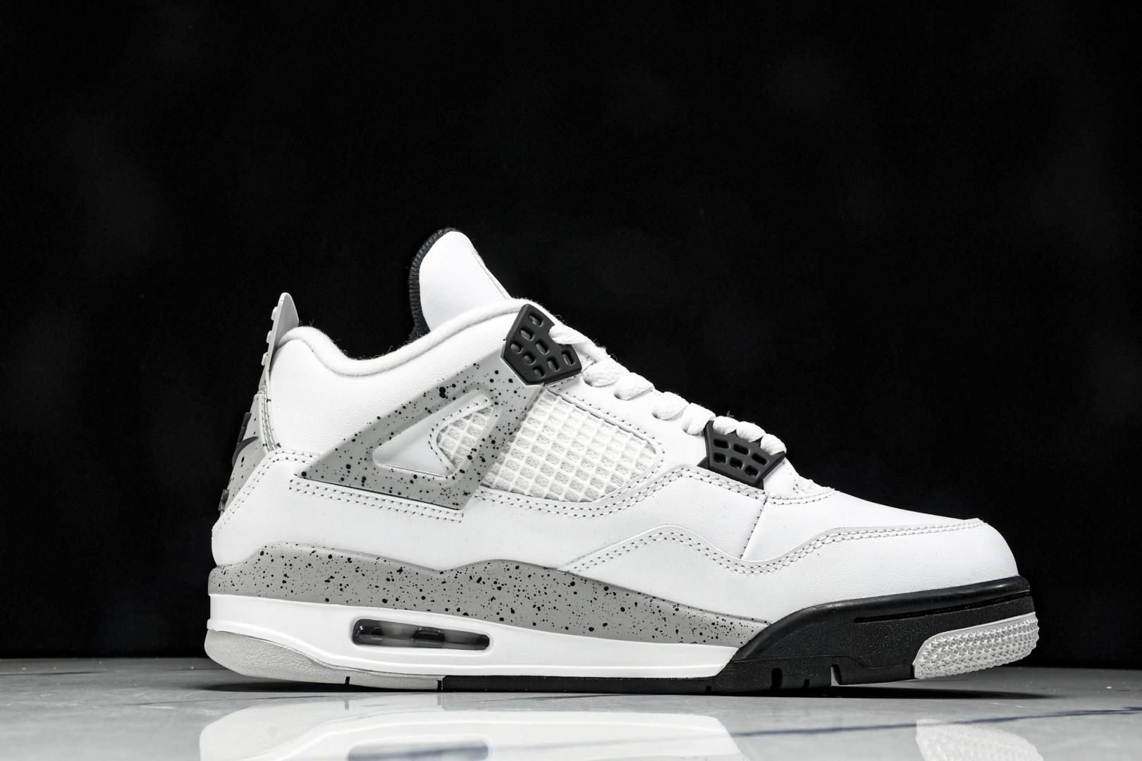  Air Jordan 4 Retro White Cement AJ4 乔4白水泥 白灰 -192 尺