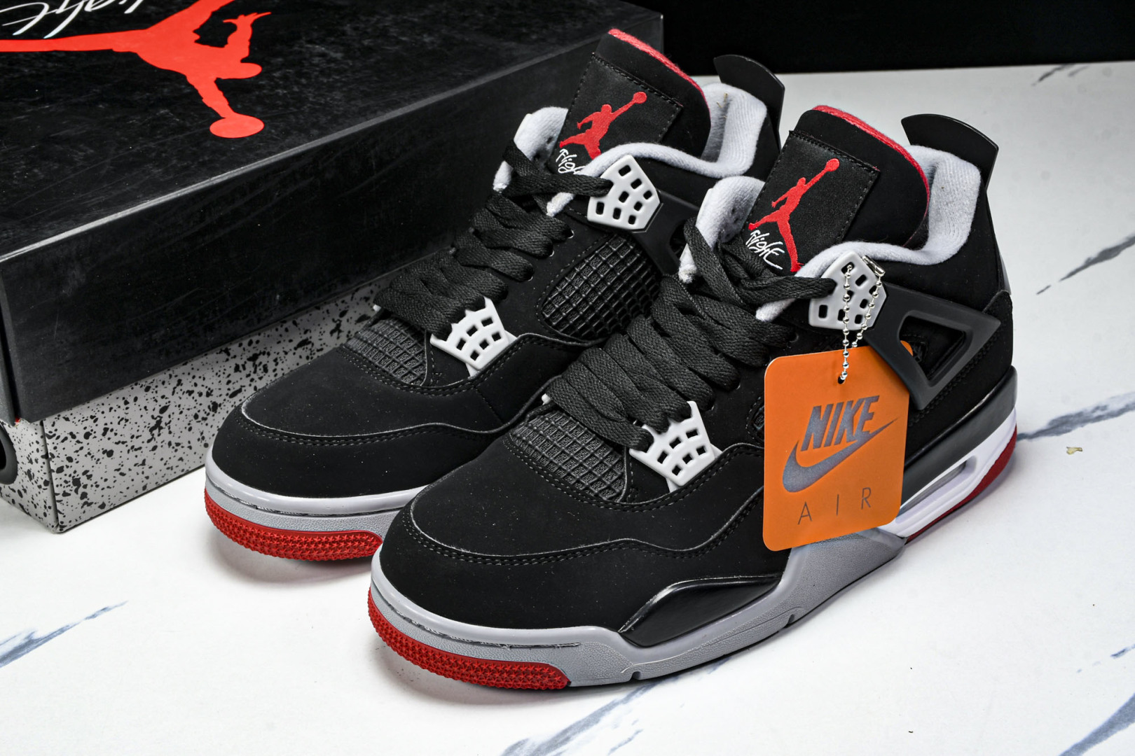  Air Jordan 4 Retro Bred Reimagined AJ4 乔4黑红 FV5029-
