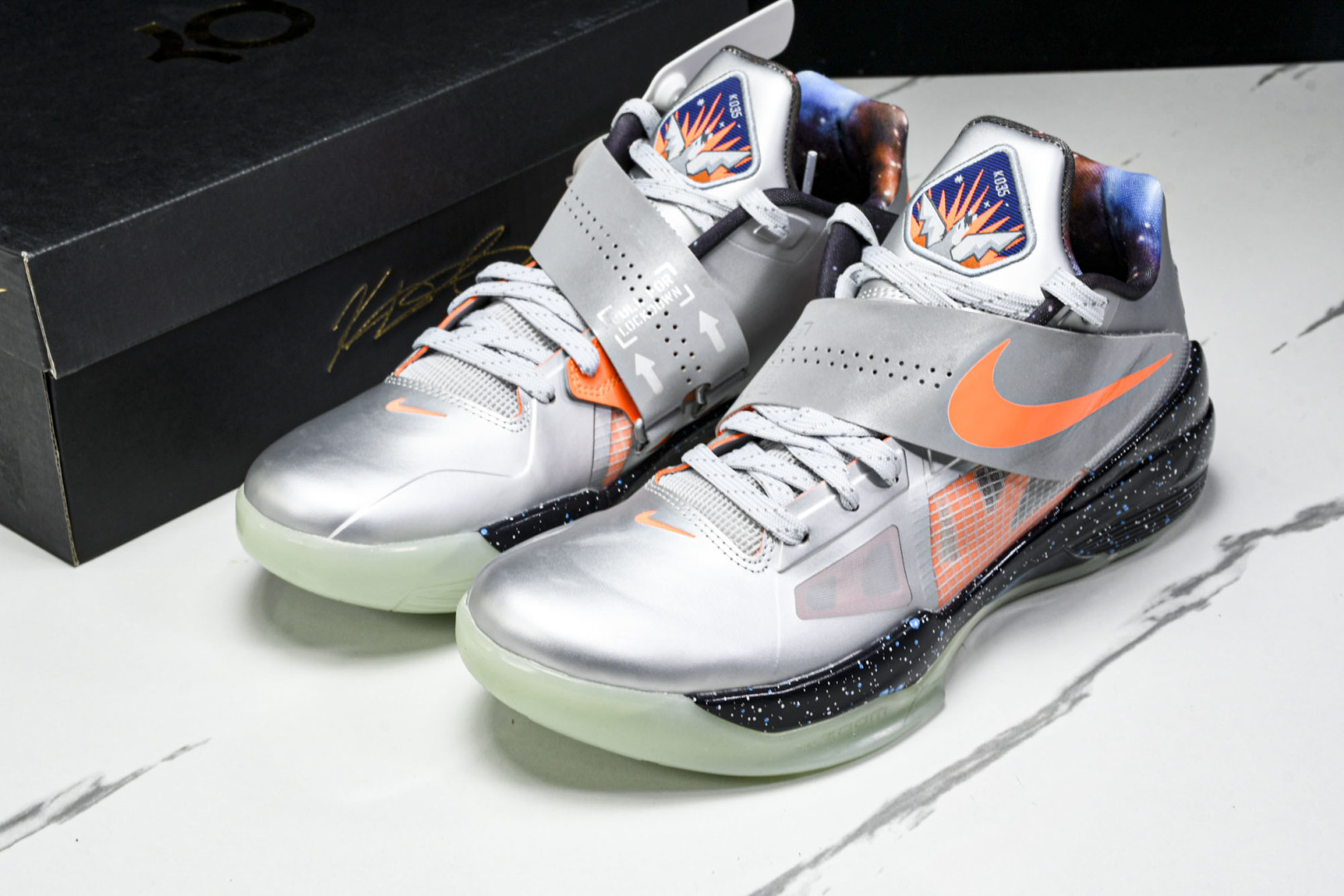  Nk KD 4 Galaxy All Star 杜兰特4代 金属银 全明星 实战篮球鞋 FD2635-