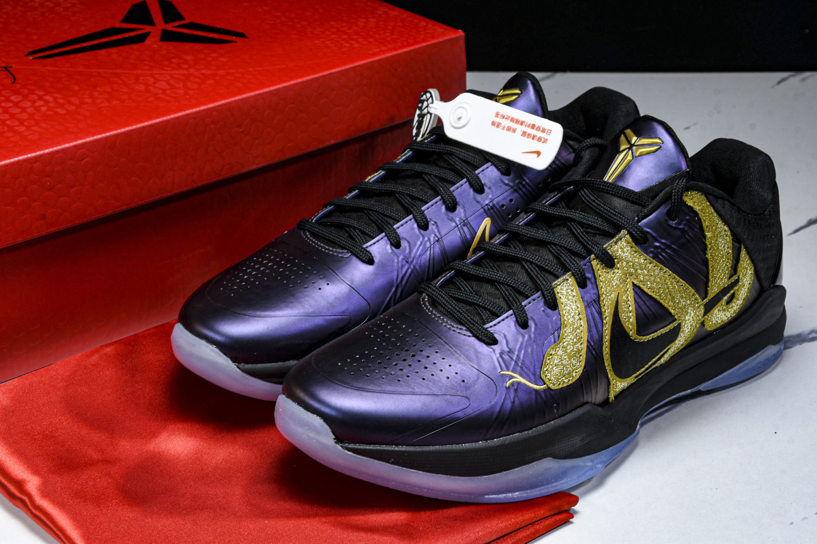 Nk Zoom Kobe V Protro 科比5 复刻低帮实战篮球鞋 IB4481-500 尺寸 3