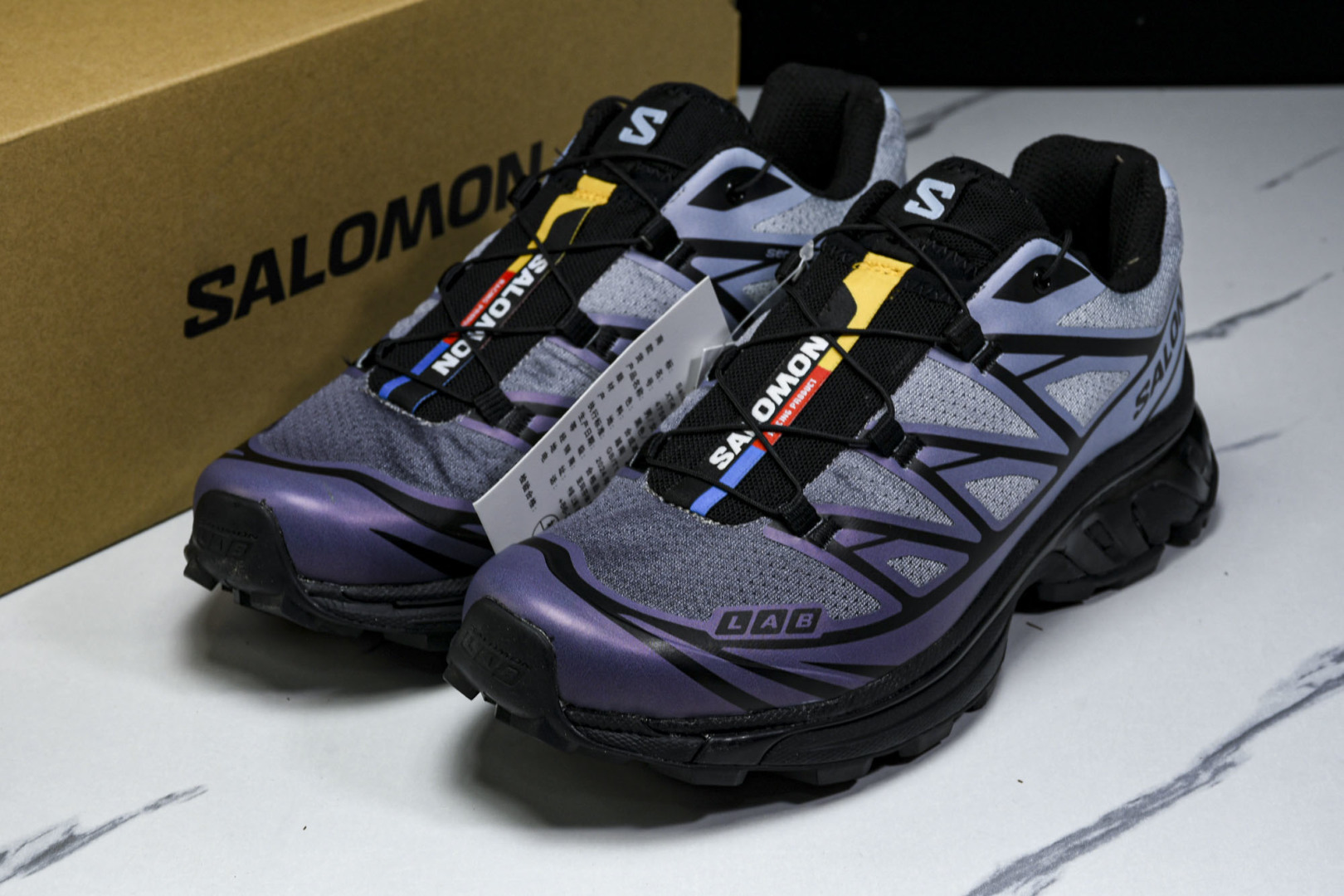  Salomon XT-6 Chromatic Blue Fog 彩色渐变蓝  尺码：36 36.5 3