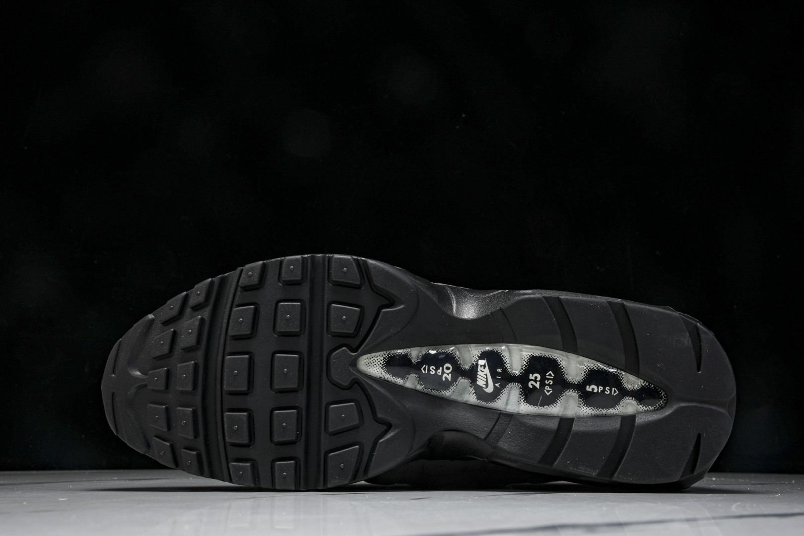  NK Air Max 95 OG Black Anthracite 灰白黑 AT2865-003 尺寸