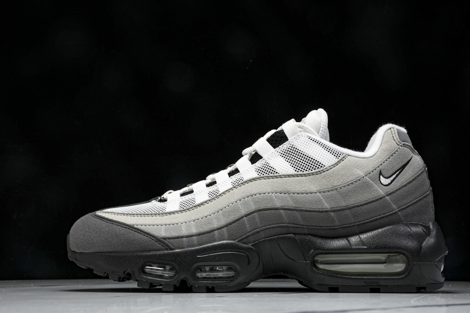  NK Air Max 95 OG Black Anthracite 灰白黑 AT2865-003 尺寸