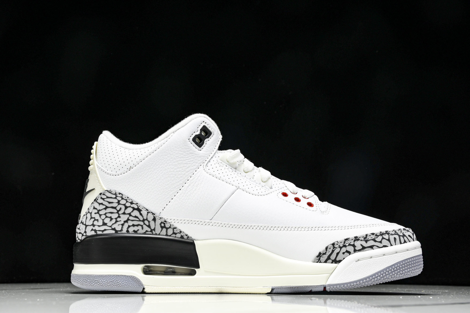  Air Jordan 3“White Cement Teimagined”白水泥 1988版复刻做旧 