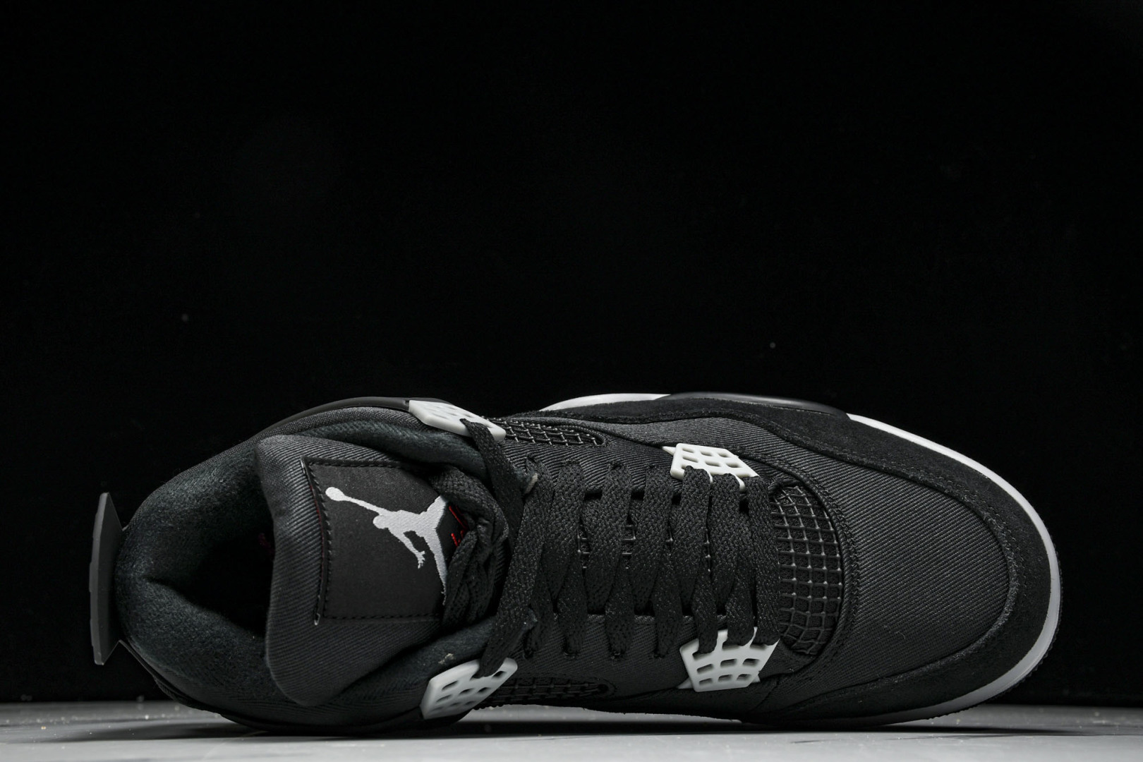  Air Jordan 4 Retro SE‘Black Canvas’黑色帆布 小阿姆 DH7138-