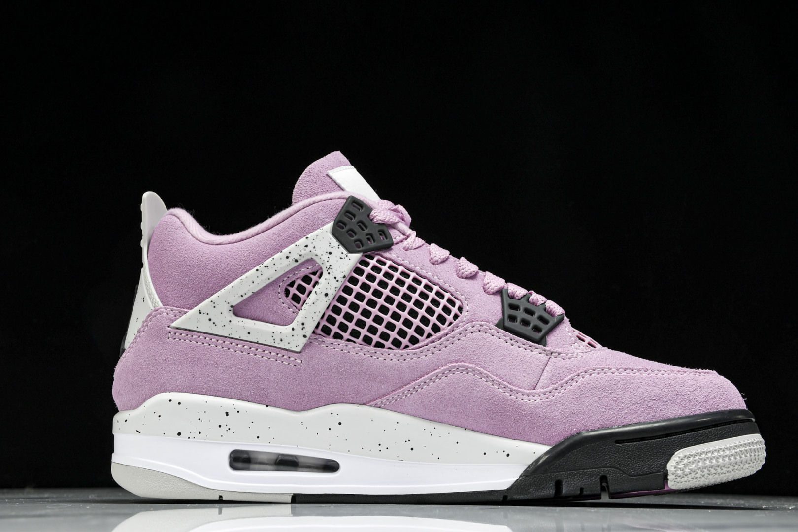  WMNS AIR JORDAN 4 RETRO “Orchid” 猛男粉色 AQ9129-501 尺寸