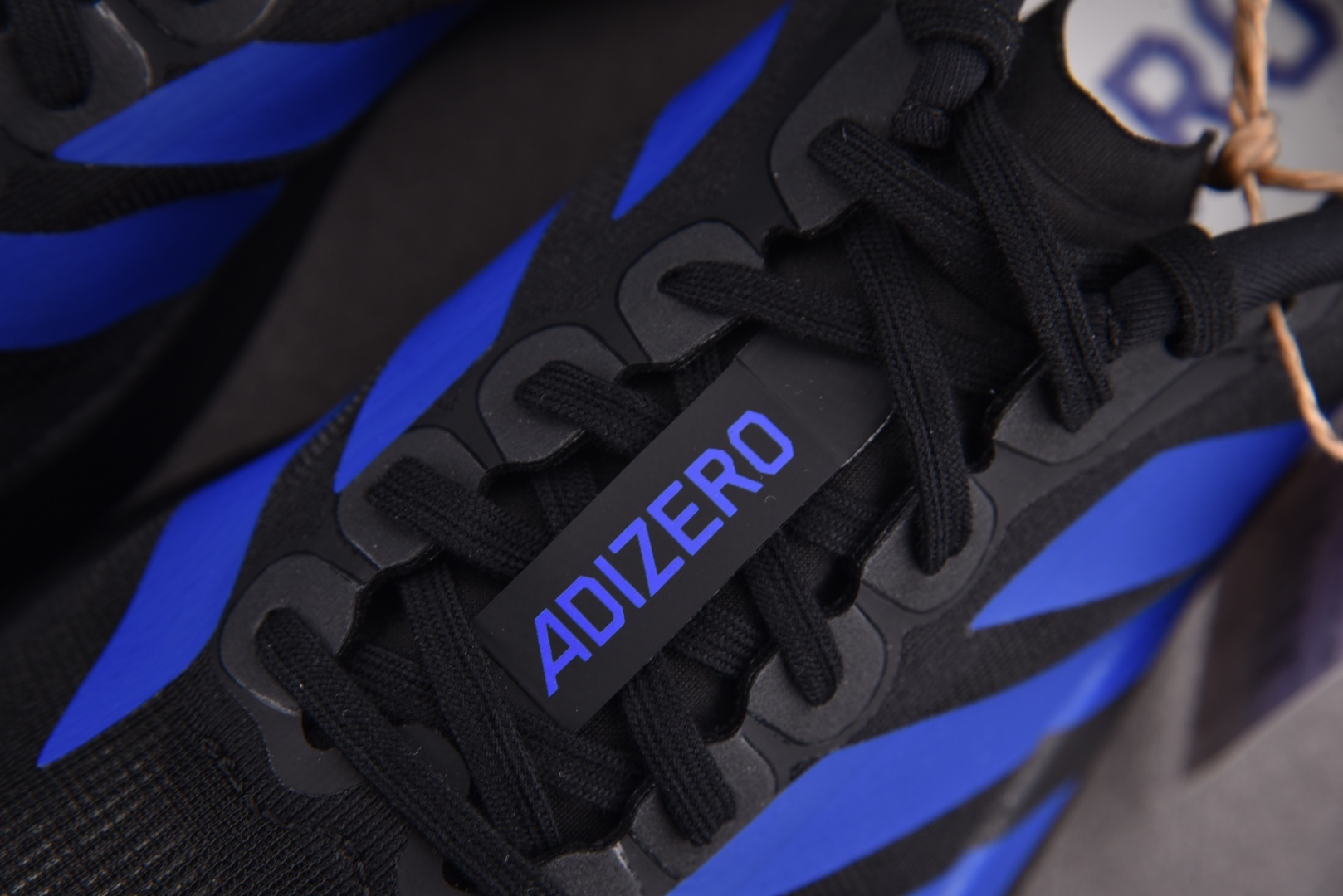  AD Adizero EVO SL Black Blue 黑蓝 J 尺寸36 36.5 37 38 3