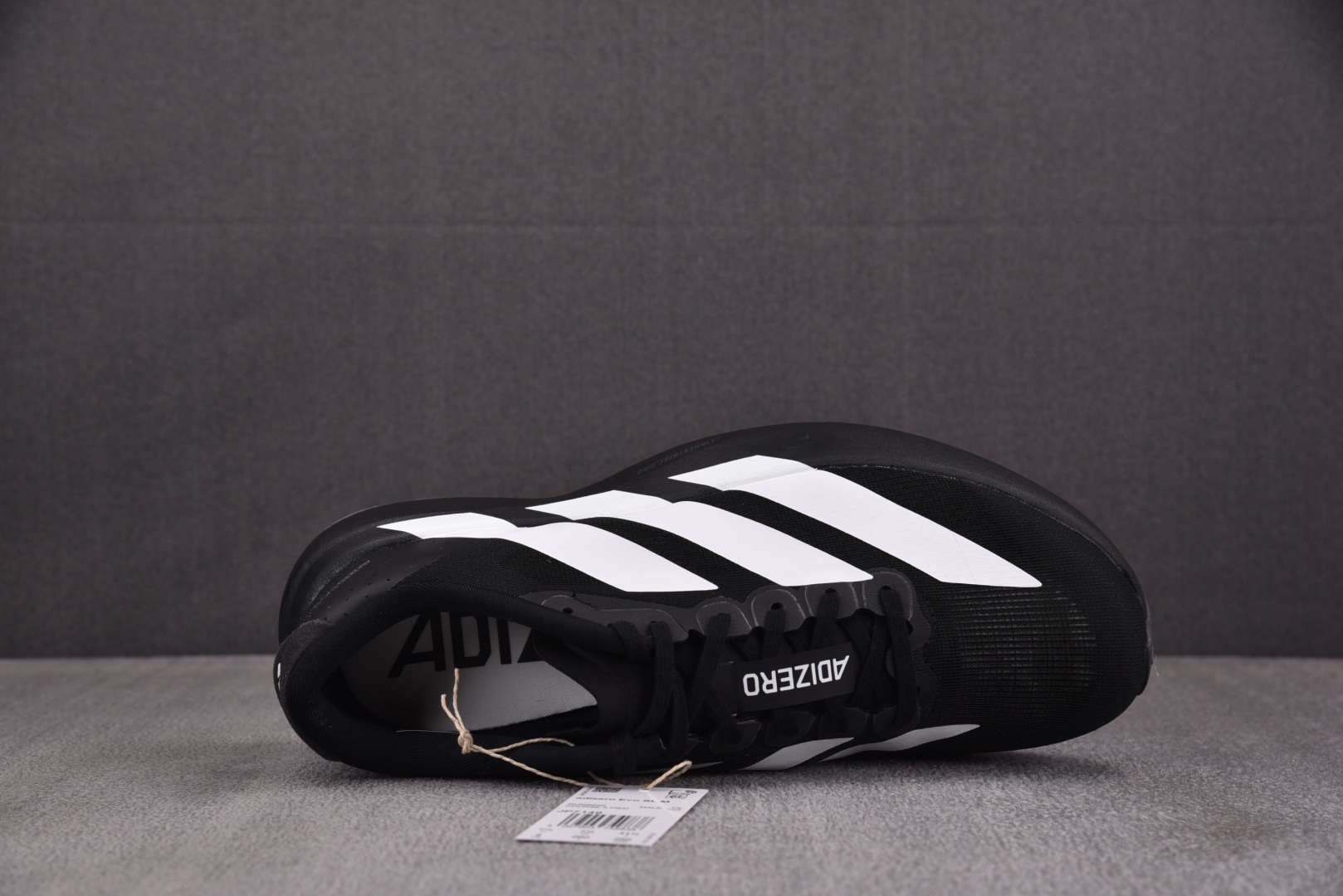  AD Adizero EVO SL Black White 黑白 J 尺寸36 36.5 37 38 