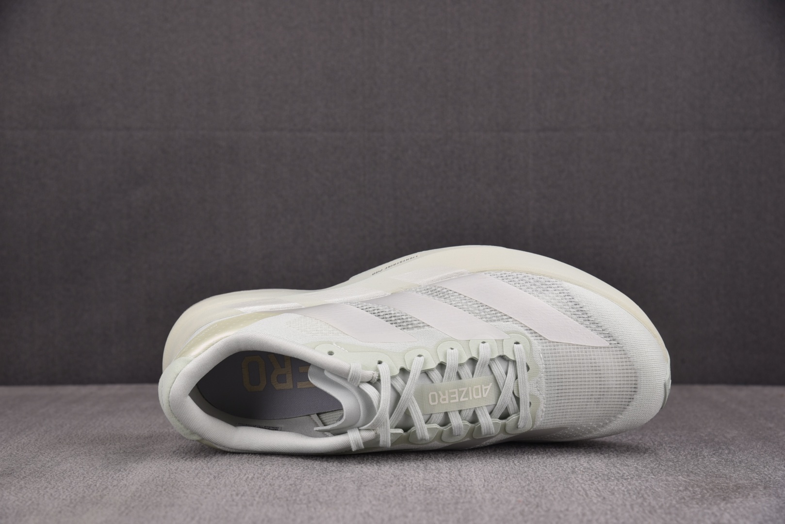 AD Adizero EVO SL Green White 浅绿白 JR5840 尺寸36 36.5 