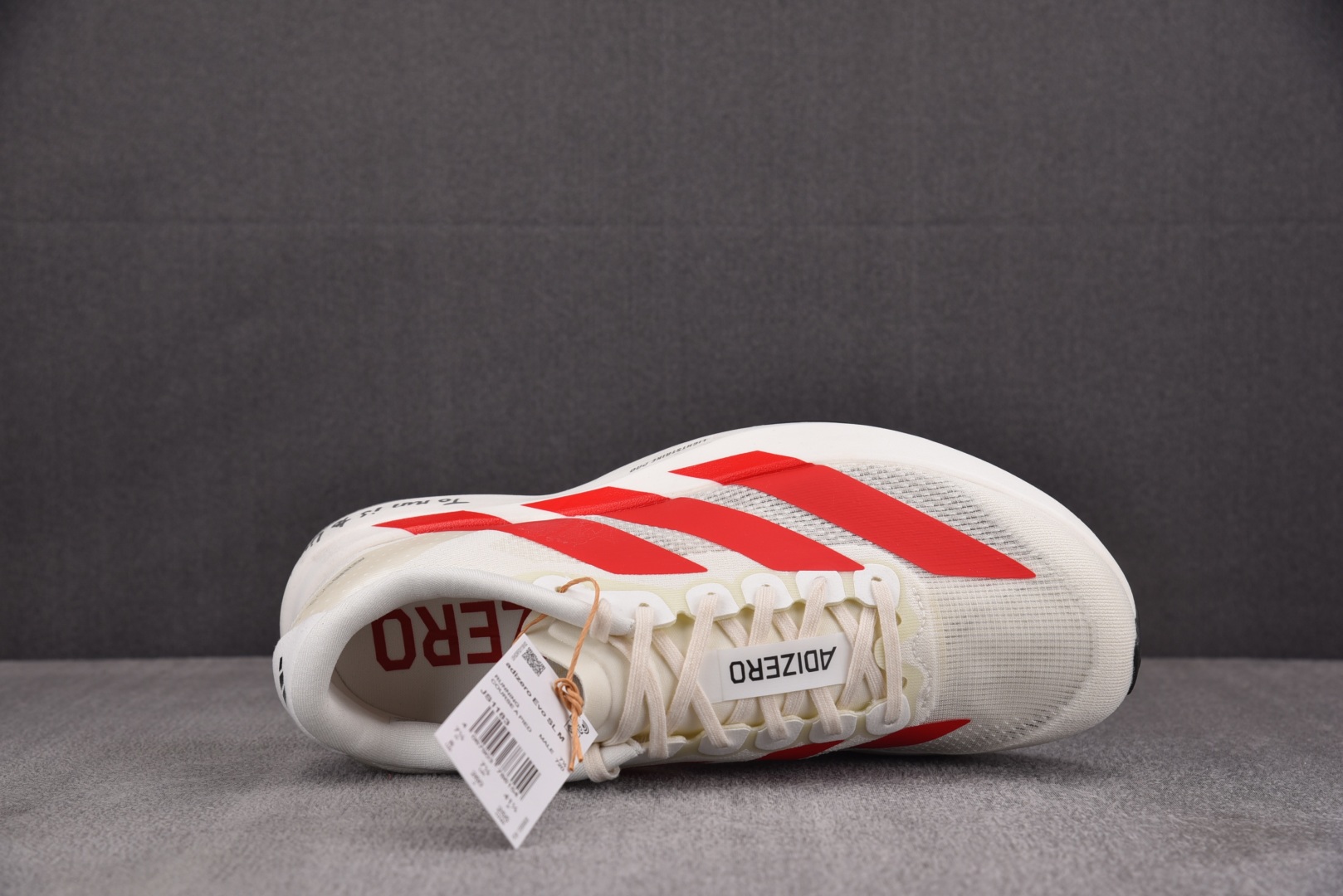  AD Adizero EVO SL Off White Better Scarlet 米红 JS118