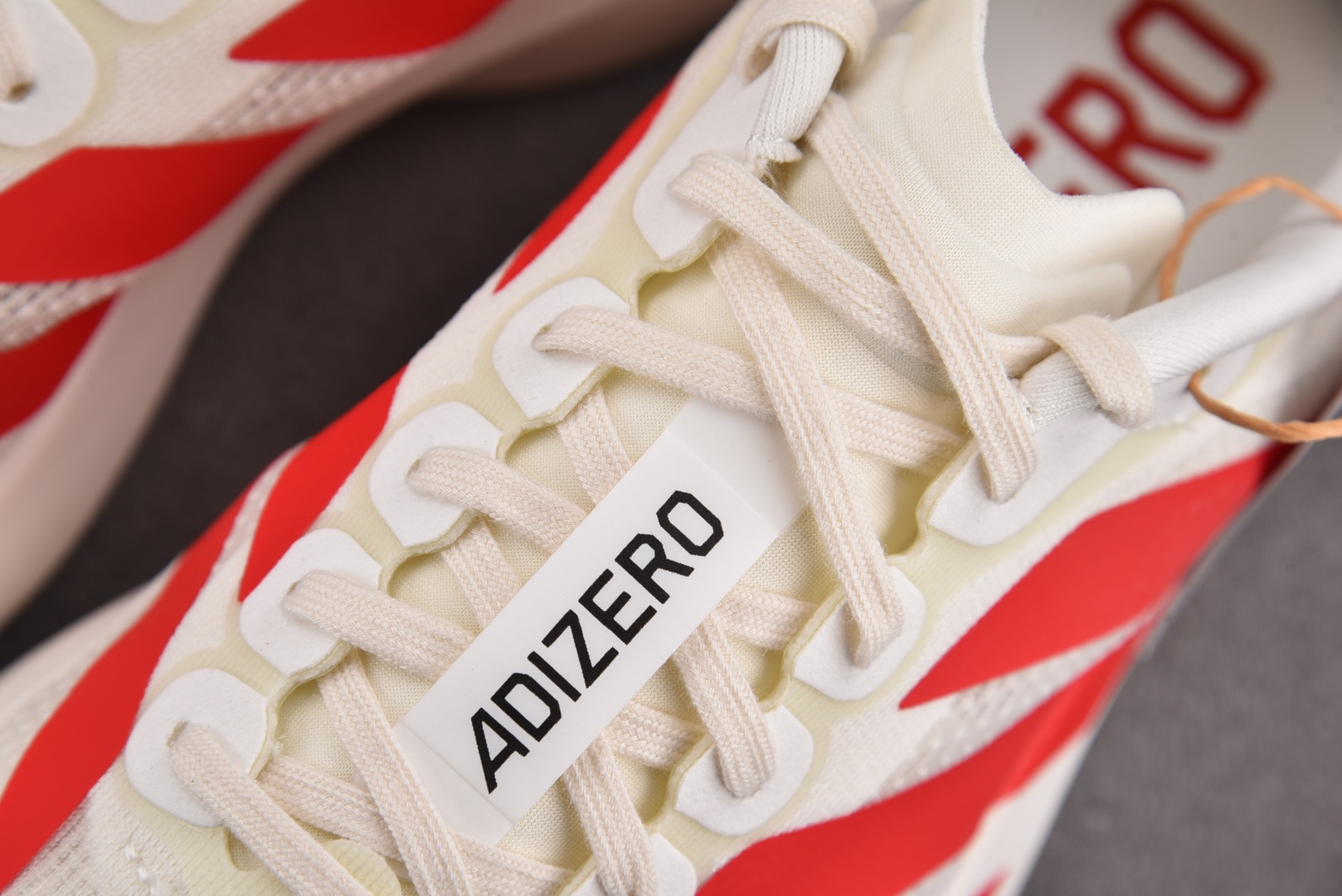  AD Adizero EVO SL Off White Better Scarlet 米红 JS118