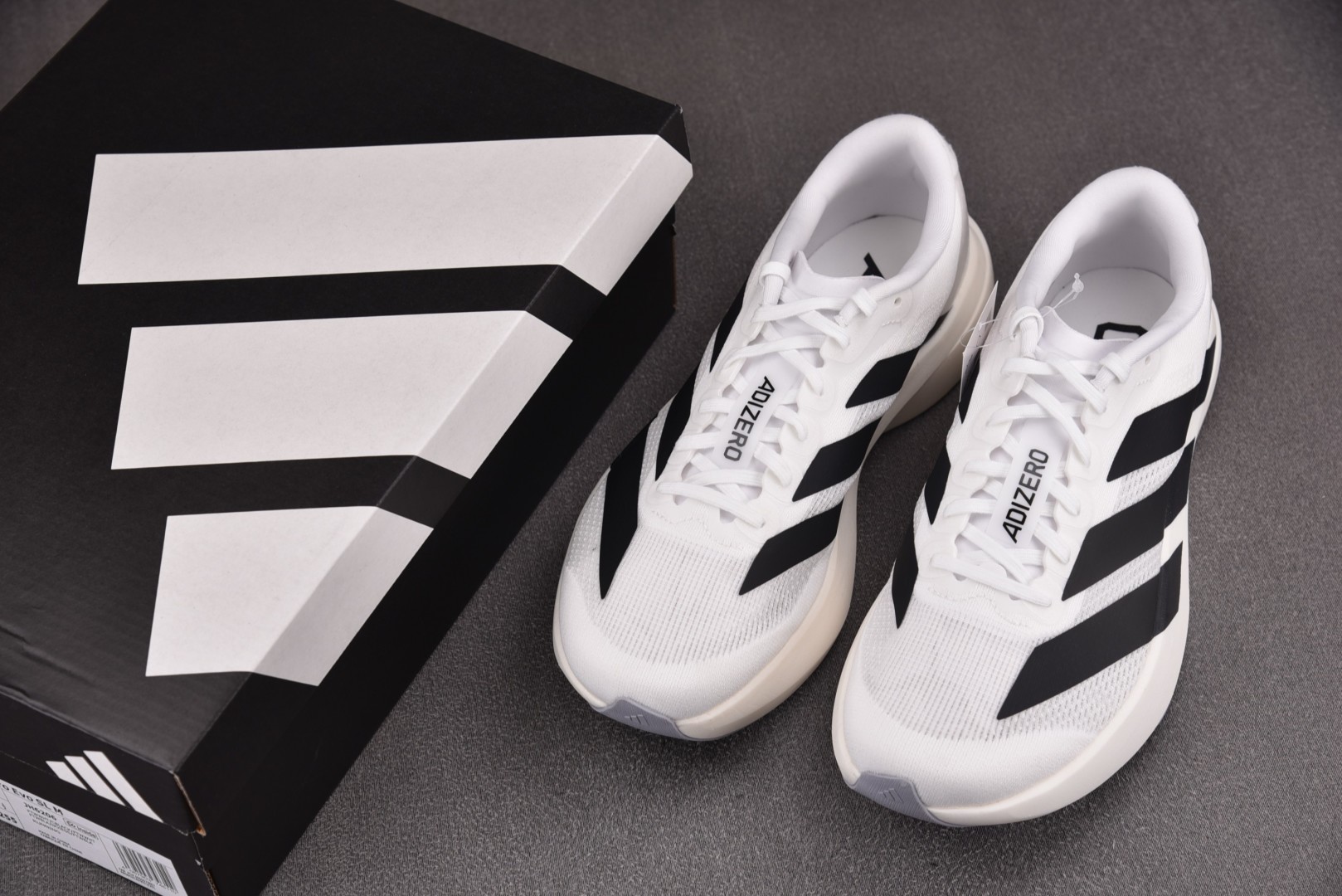  AD Adizero EVO SL White Black 白黑 JH6206 尺寸36 36.5 3