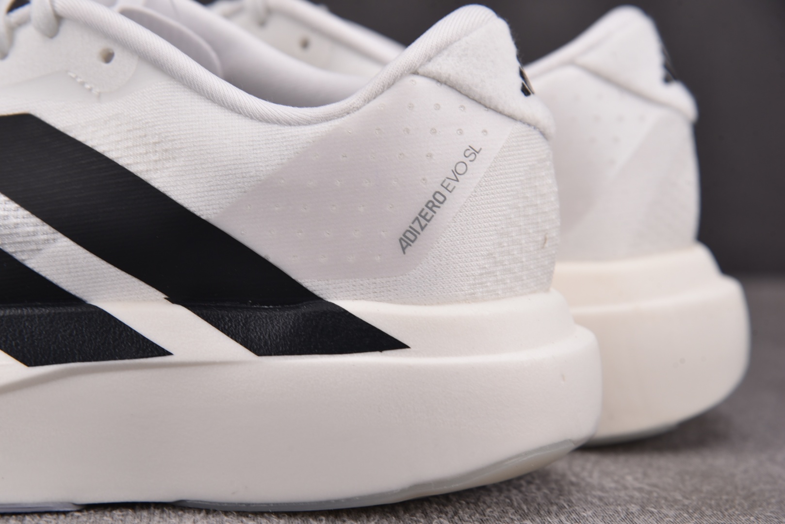  AD Adizero EVO SL White Black 白黑 JH6206 尺寸36 36.5 3