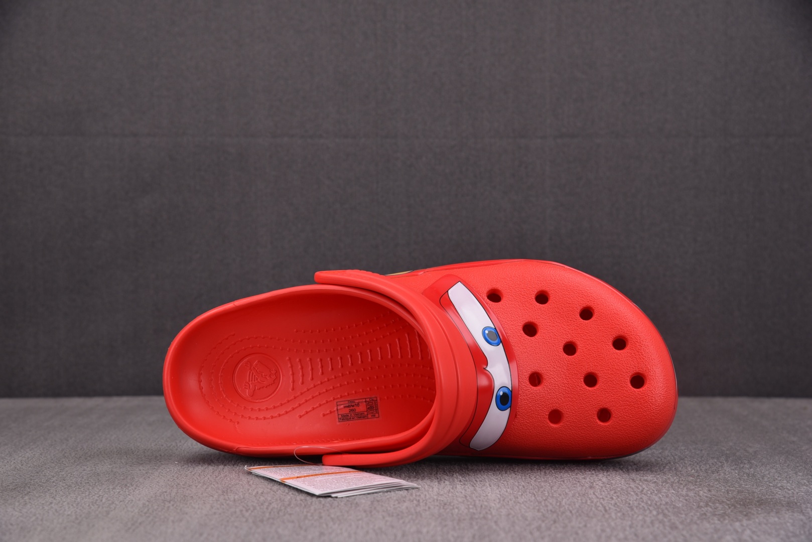  Crocs Classic Clog 趣味涂鸦 红色 尺码：M4（36-37） M5（37-38） M