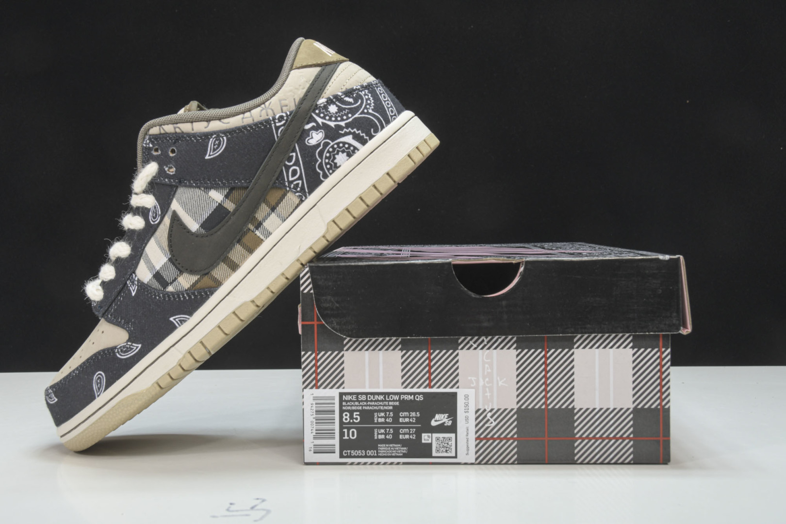 Dunk腰果花 尺码：36-47.5

纯原版出品-Travis Scott x Nike SB Dun