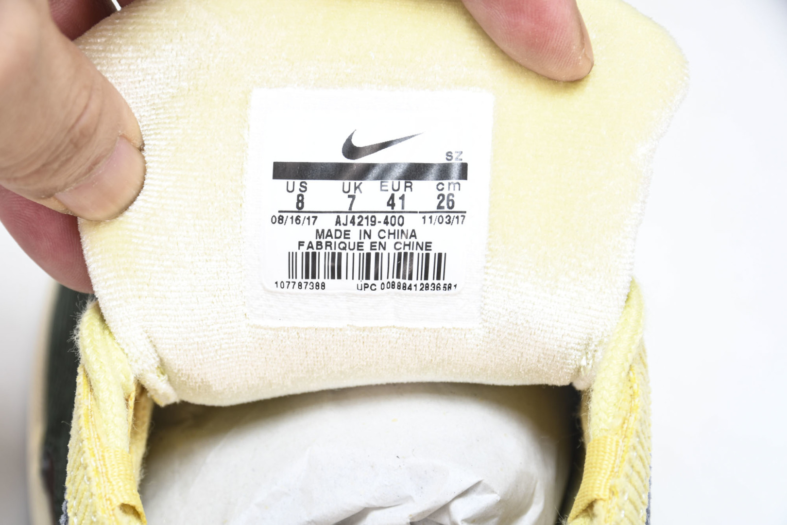 97 灯芯绒 尺码：36-47.5

纯原版出品-Nike Air Max 1/97 灯芯绒 AJ421