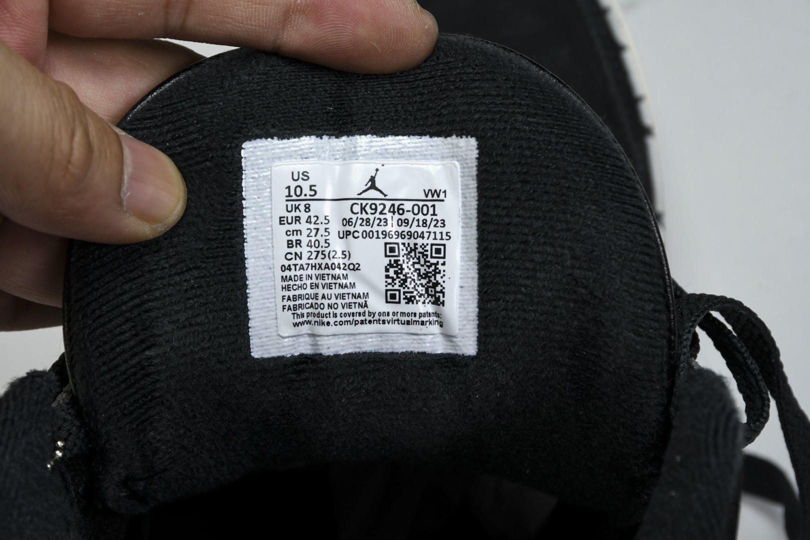 AJ3黑色 尺码36-47.5

纯原-WMNS Air Jordan 3“Off Noir”黑色 CK