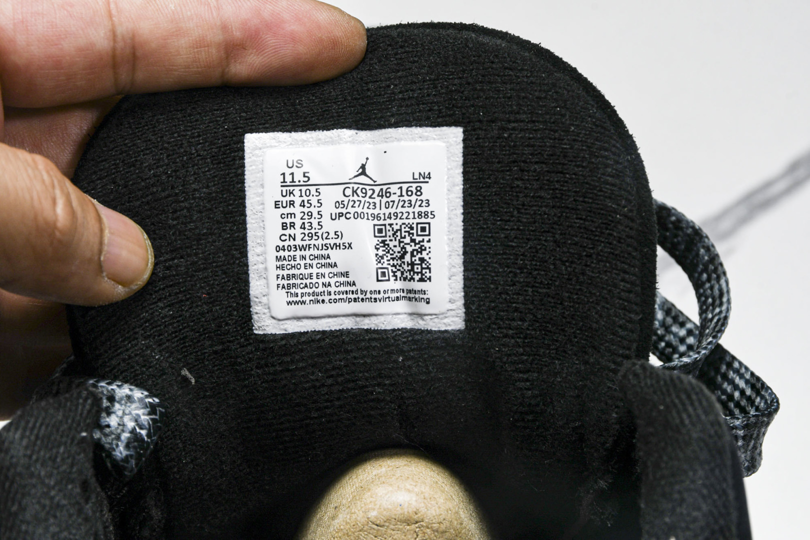 AJ3黑猫  尺码40-47.5

纯原版出品-AIR JORDAN 3 RETRO 黑猫 CK9246