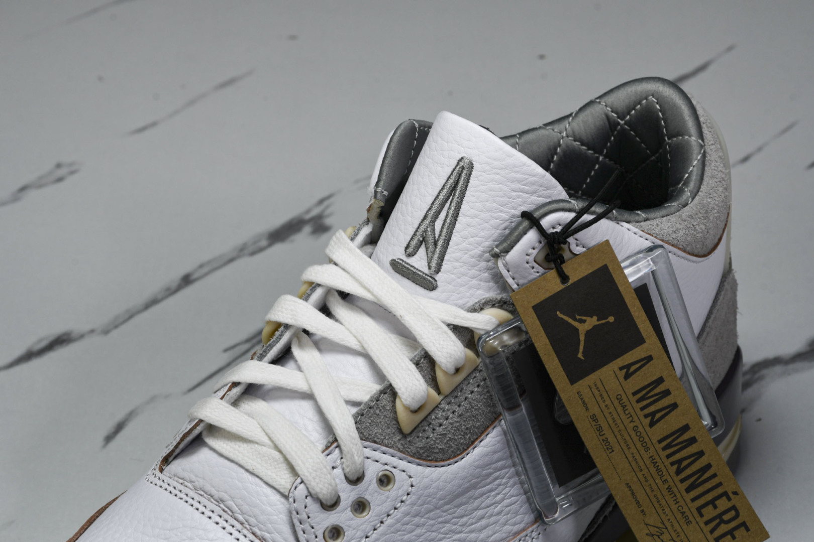 AJ3米白灰 鞋码：40-48.5

纯原版出品-A Ma Maniére x Air Jordan 3