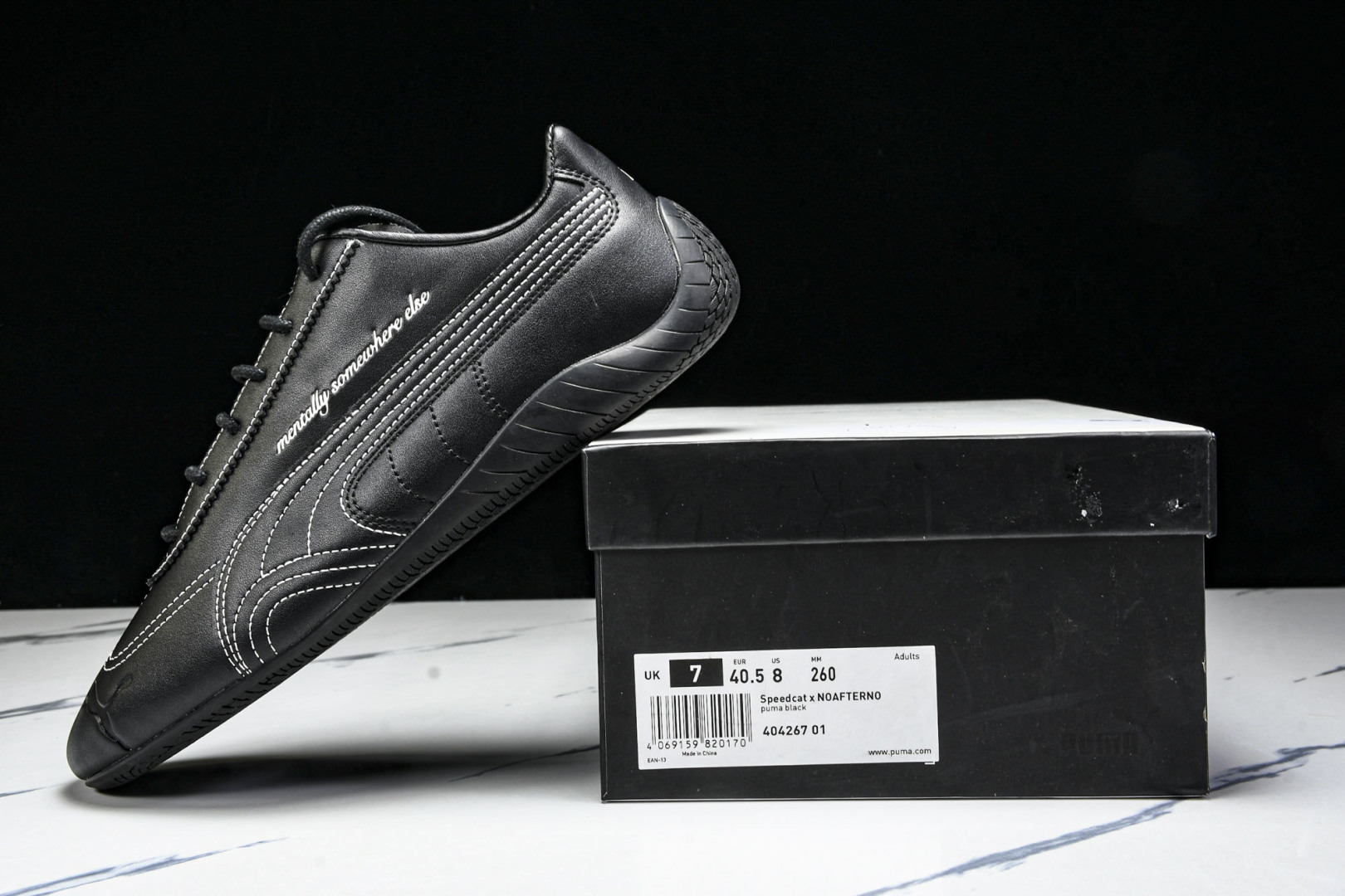 Puma 尺码36-45

纯原版出品-Puma SPeedcat x Noafterno Black 