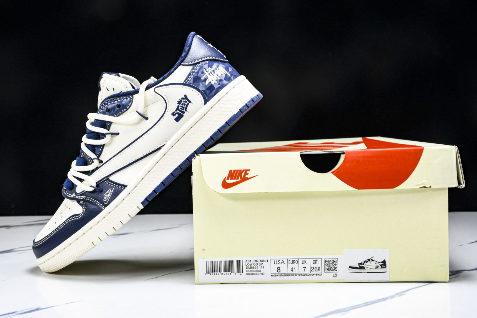  Travis Scott x Fragment Design x Air Jordan 1 Low O