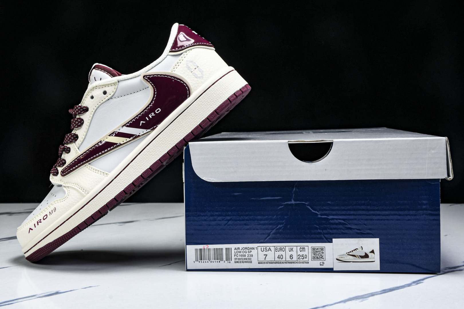  Travis Scott x Fragment Design x Air Jordan 1 Low O