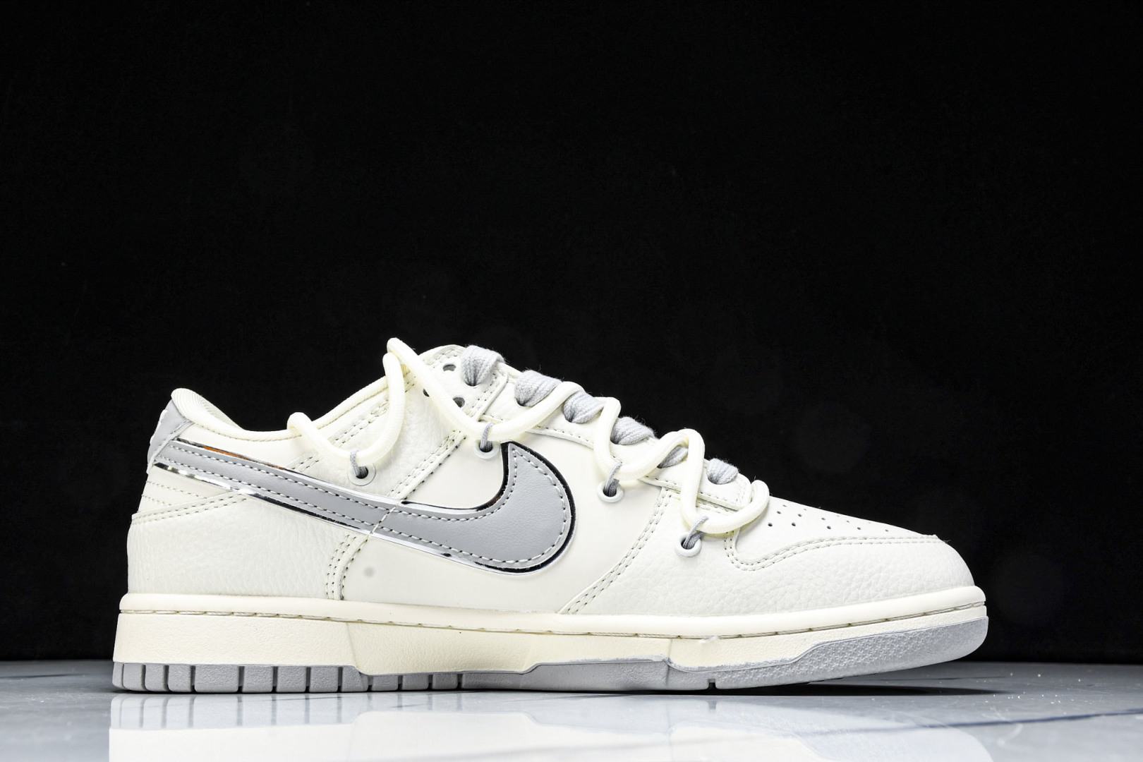  Nike SB Dunk Low LV联名 绑带灰勾 周年高端定制 低帮休闲板鞋 DM6868-092
