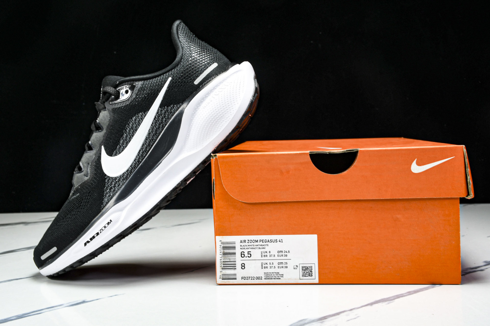  Nk Air Zoom Pegasus 41 耐克网面透气轻便耐磨跑鞋 FD2722-002 尺寸36