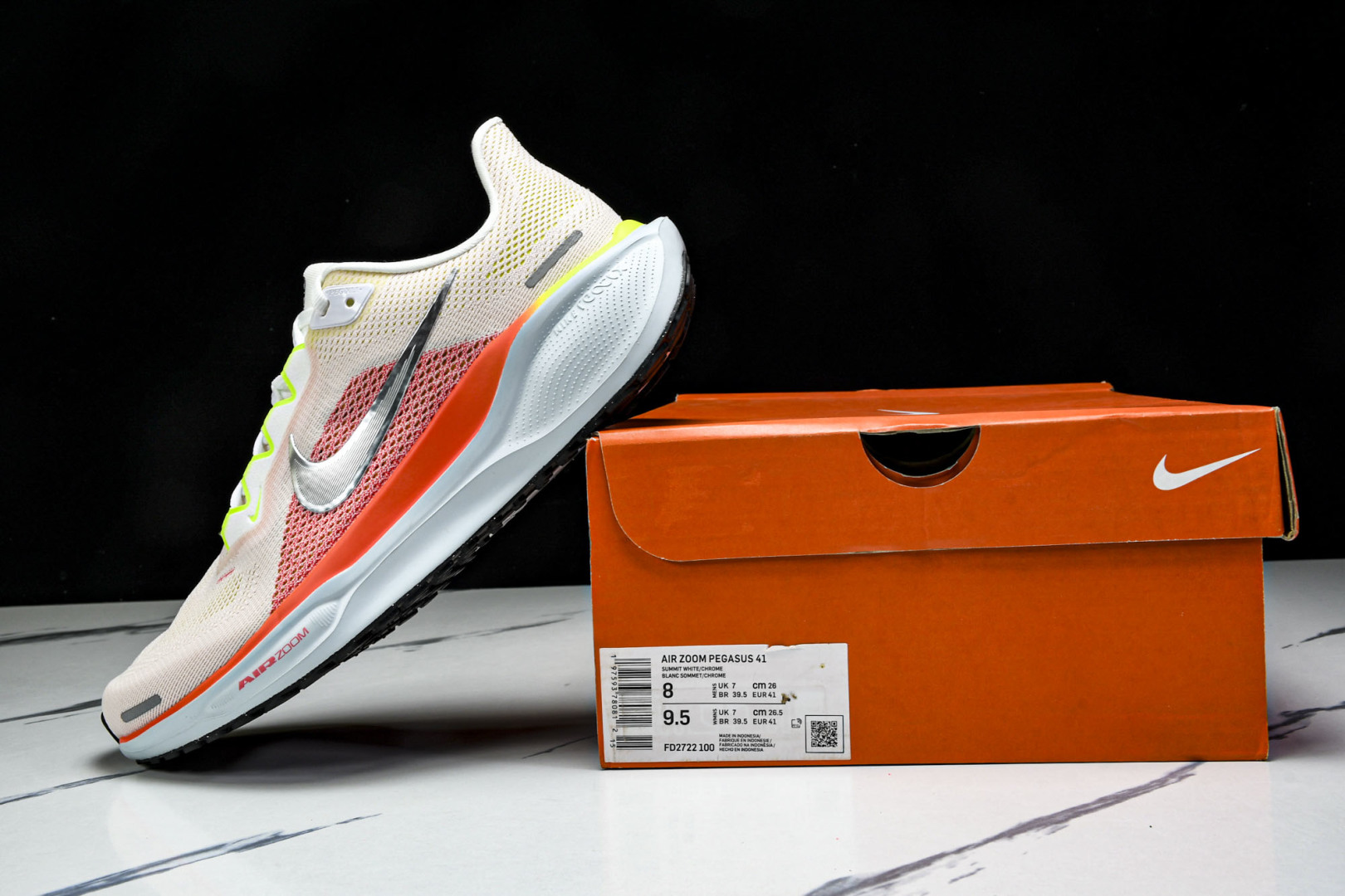  Nk Air Zoom Pegasus 41 耐克网面透气轻便耐磨跑鞋 FD2722-100 尺寸36