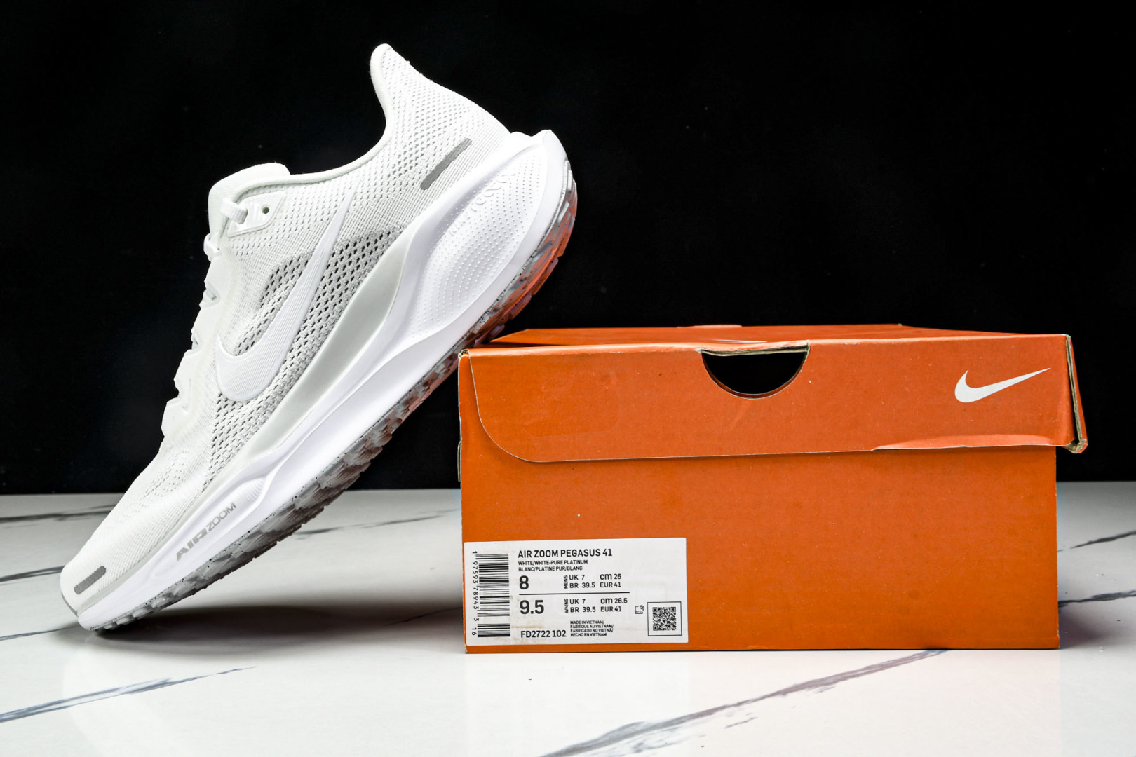  Nk Air Zoom Pegasus 41 耐克网面透气轻便耐磨跑鞋 FD2722-102 尺寸36