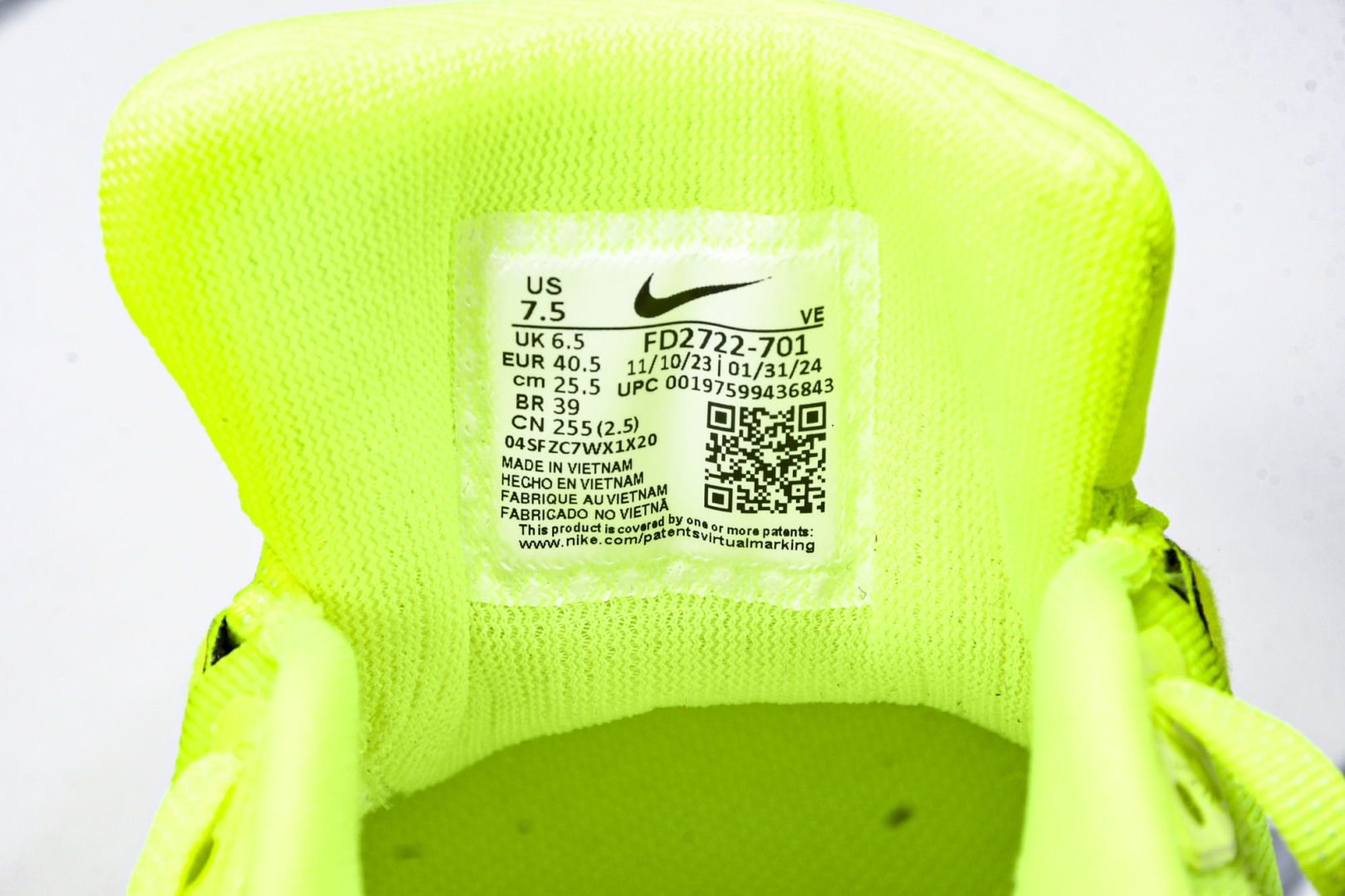  Nk Air Zoom Pegasus 41 耐克网面透气轻便耐磨跑鞋 FD2722-701 尺寸36