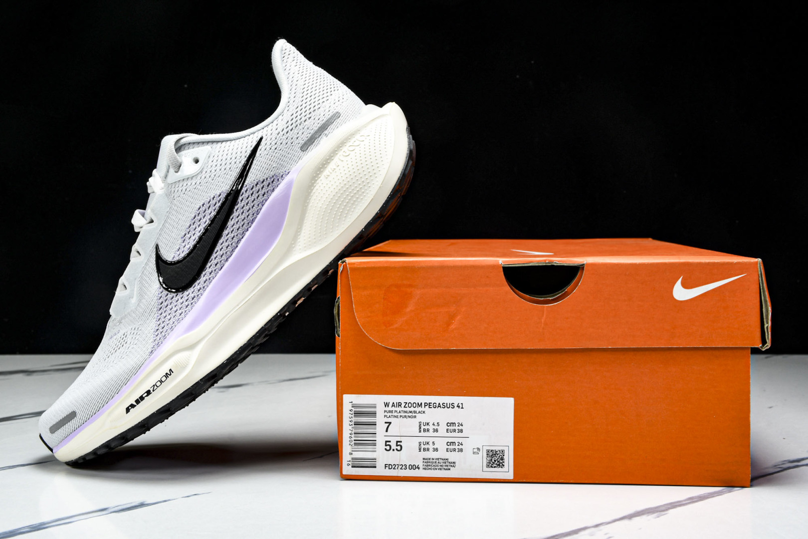  Nk Air Zoom Pegasus 41 耐克网面透气轻便耐磨跑鞋 FD2723-004 尺寸36