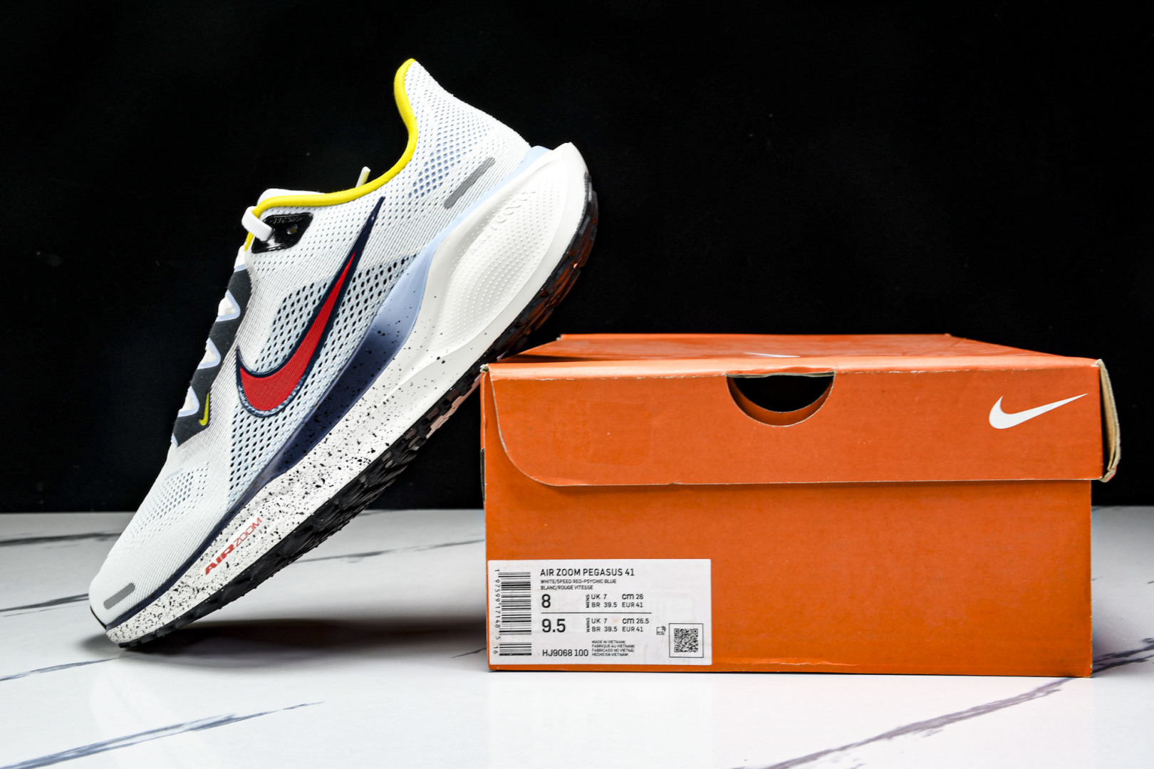  Nk Air Zoom Pegasus 41 耐克网面透气轻便耐磨跑鞋 HJ9068-100 尺寸39