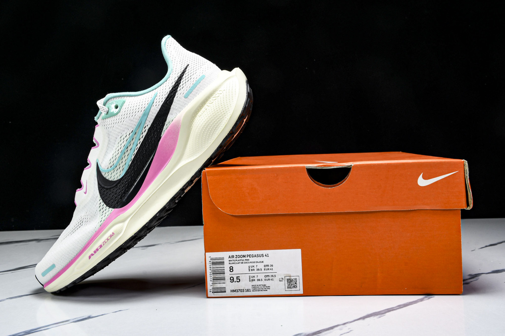  Nk Air Zoom Pegasus 41 耐克网面透气轻便耐磨跑鞋 HM3703-161 尺寸36