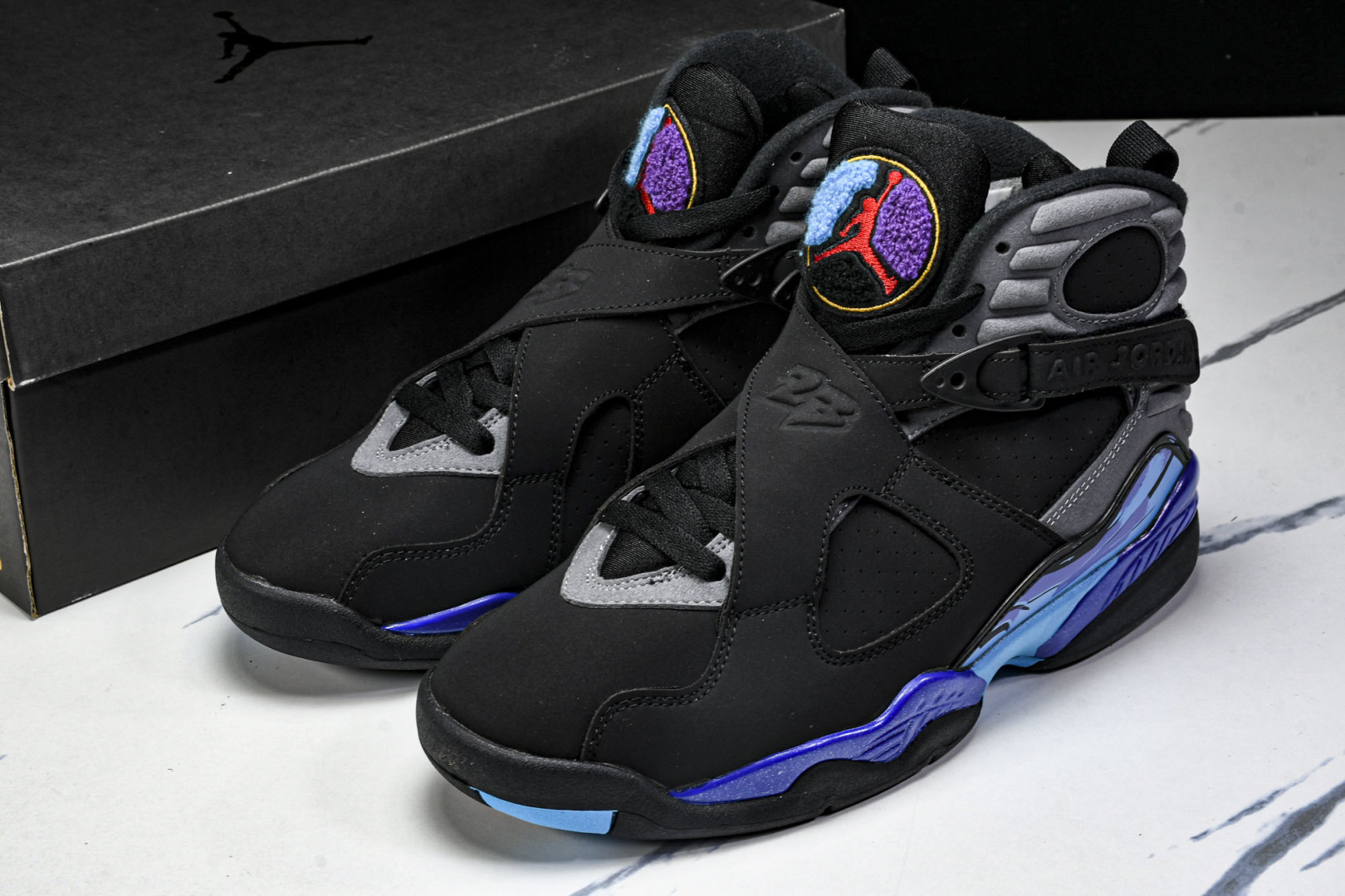  Air Jordan 8 Aqua AJ8 乔8水鬼配色 篮球鞋  货号 -025 尺码40 40.5