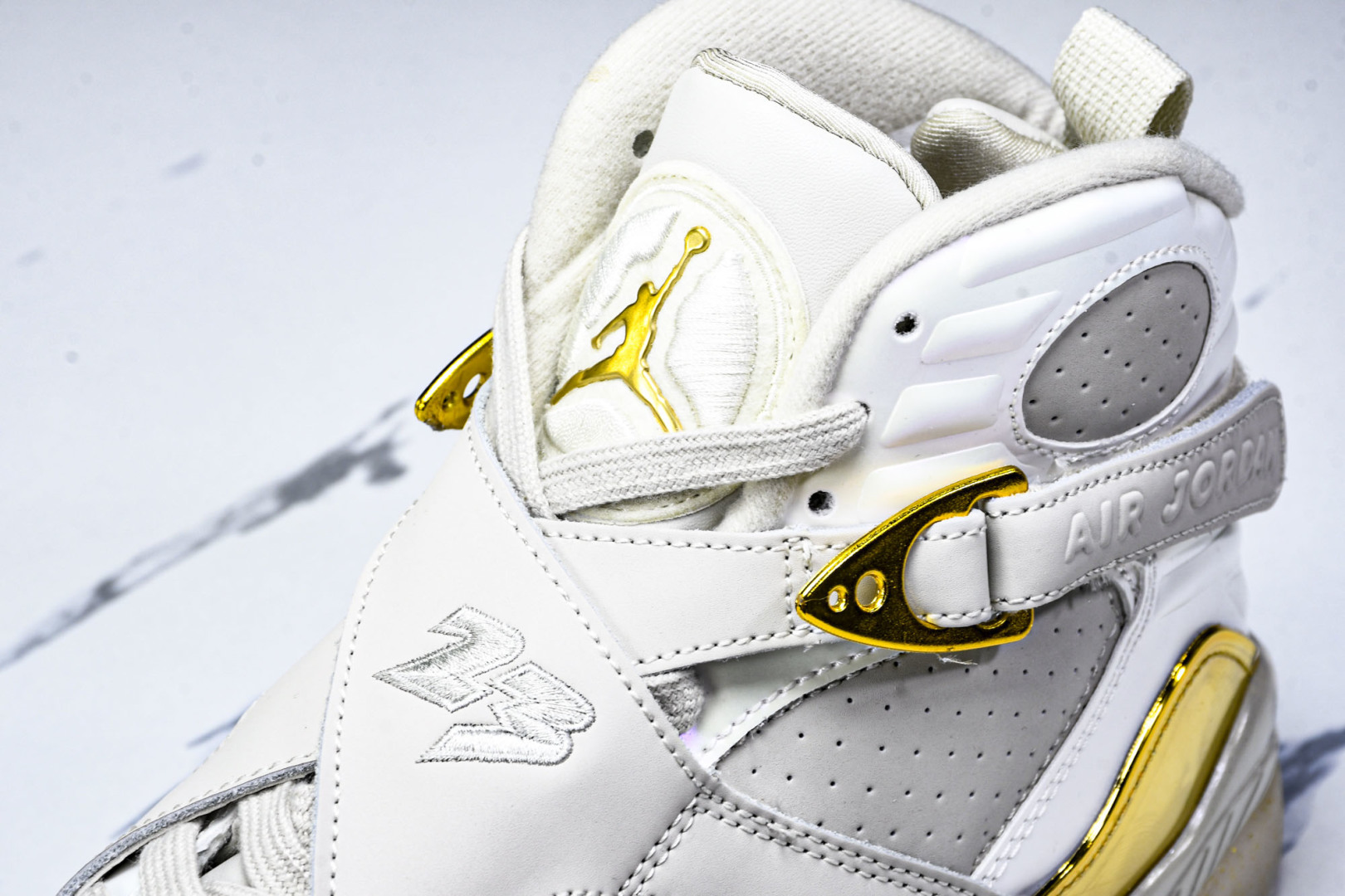  Air Jordan 8 Retro Champagne 米白香槟金 -030 尺码40 40.5 4