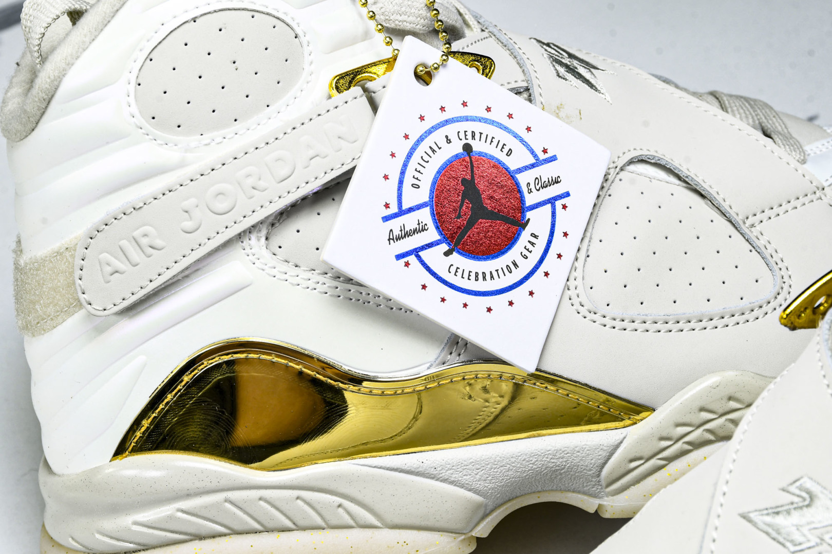  Air Jordan 8 Retro Champagne 米白香槟金 -030 尺码40 40.5 4