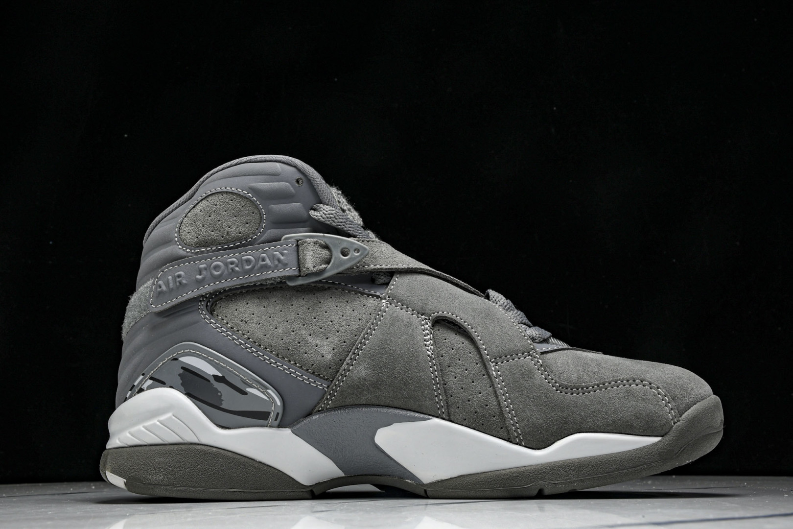  Air Jordan 8 Retro Cool Grey AJ8 乔8狼灰 -014 尺码40 40.