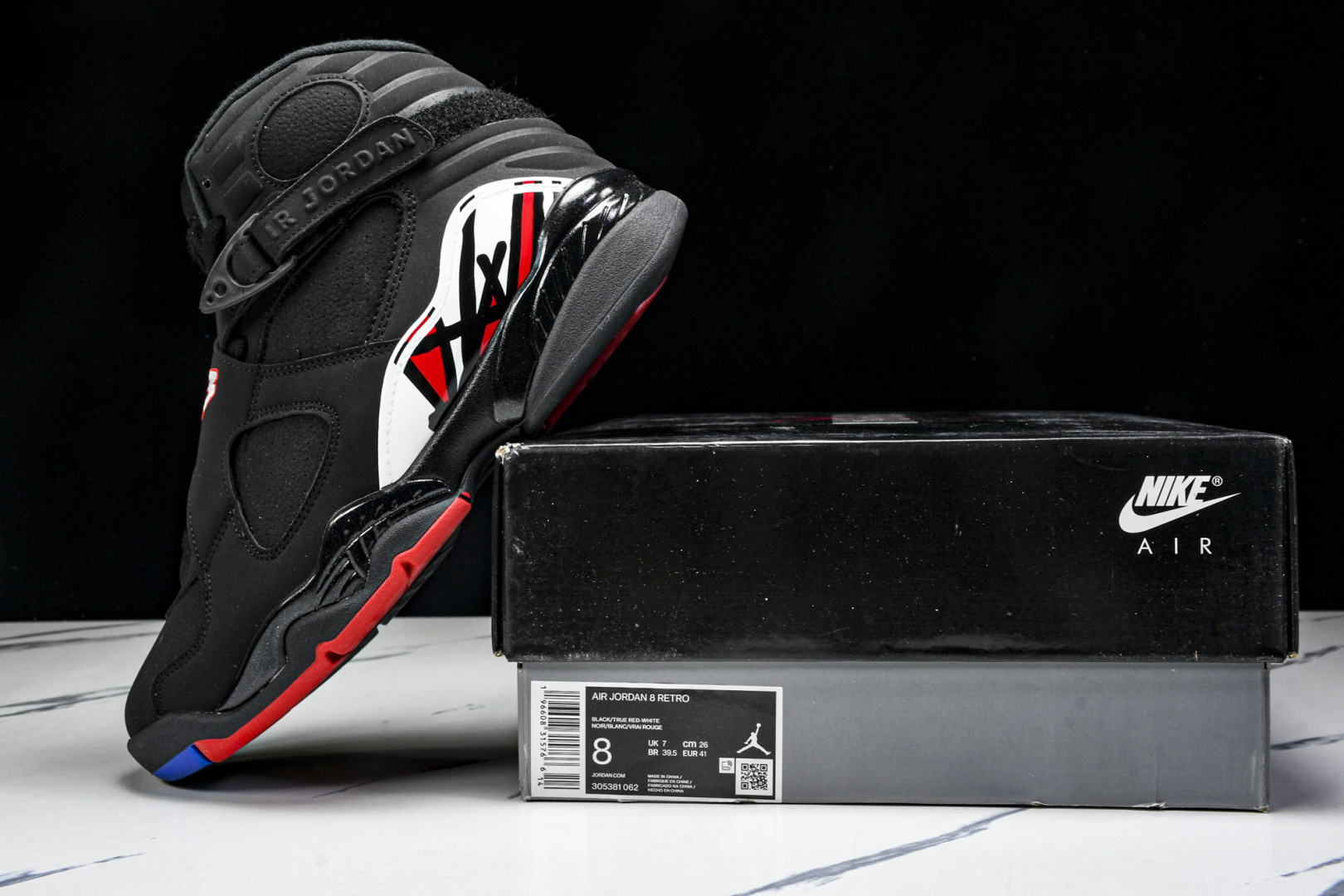  Air Jordan 8 RetroPlayoffs迈克尔·乔丹AJ8代复古中帮文化休闲运动篮球鞋“复