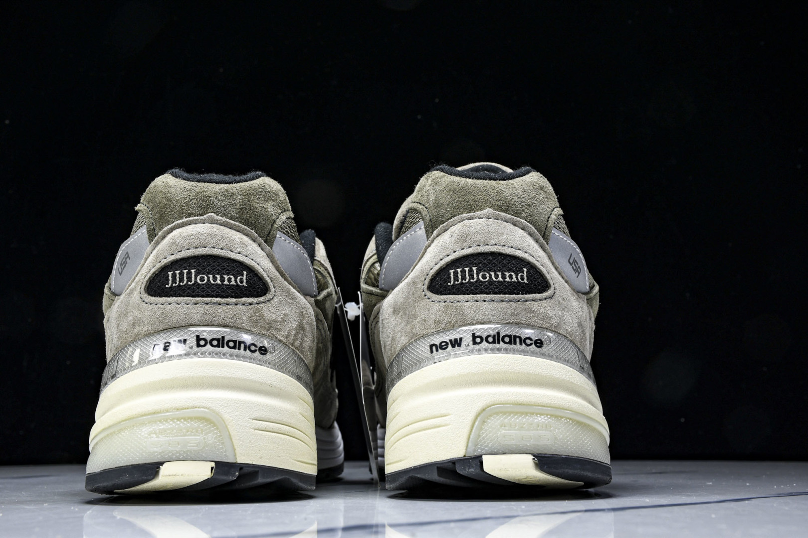  美产 JJJJound x New Balance 992 系列 联名经典百搭低帮复古休闲跑步鞋 男女