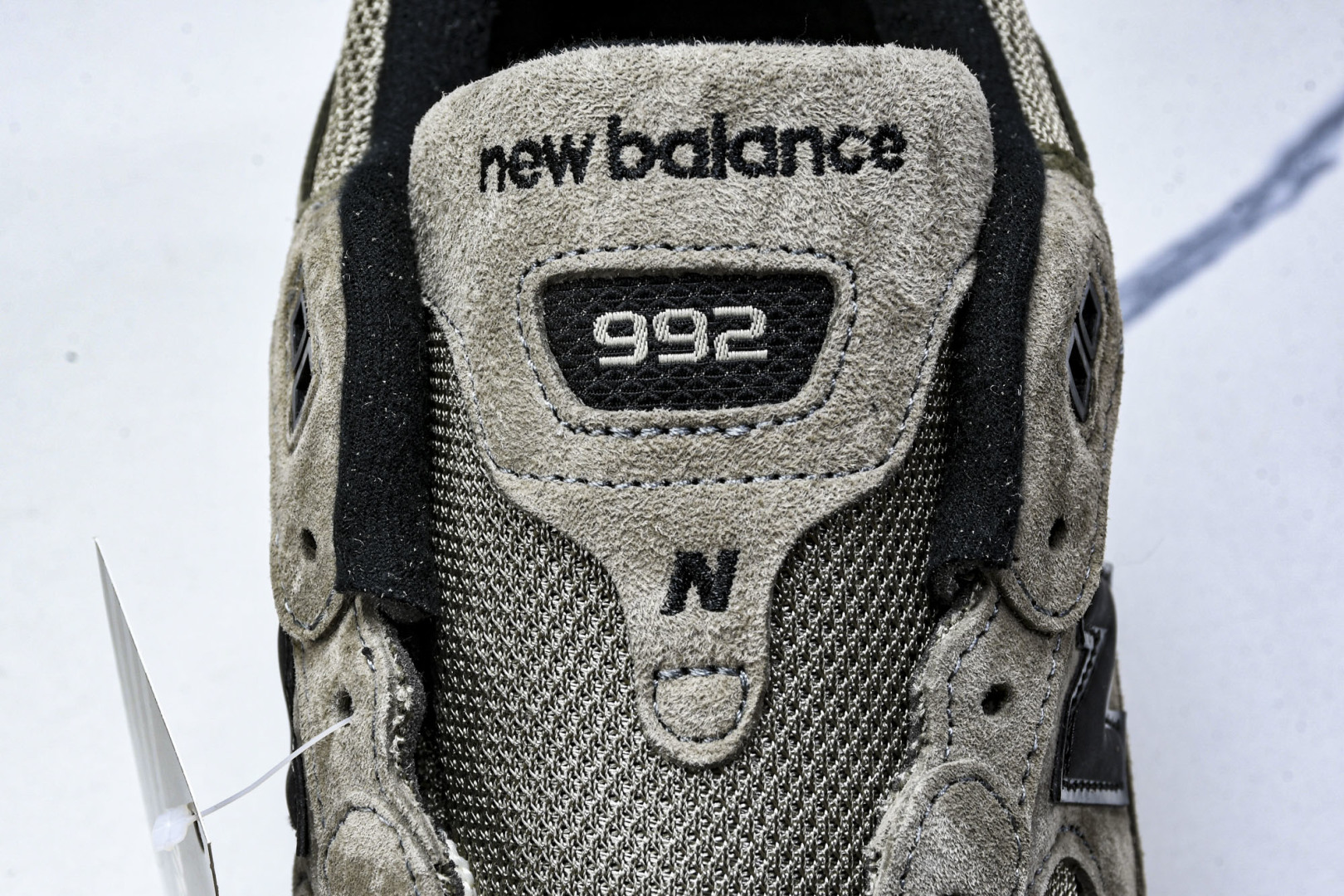  美产 JJJJound x New Balance 992 系列 联名经典百搭低帮复古休闲跑步鞋 男女