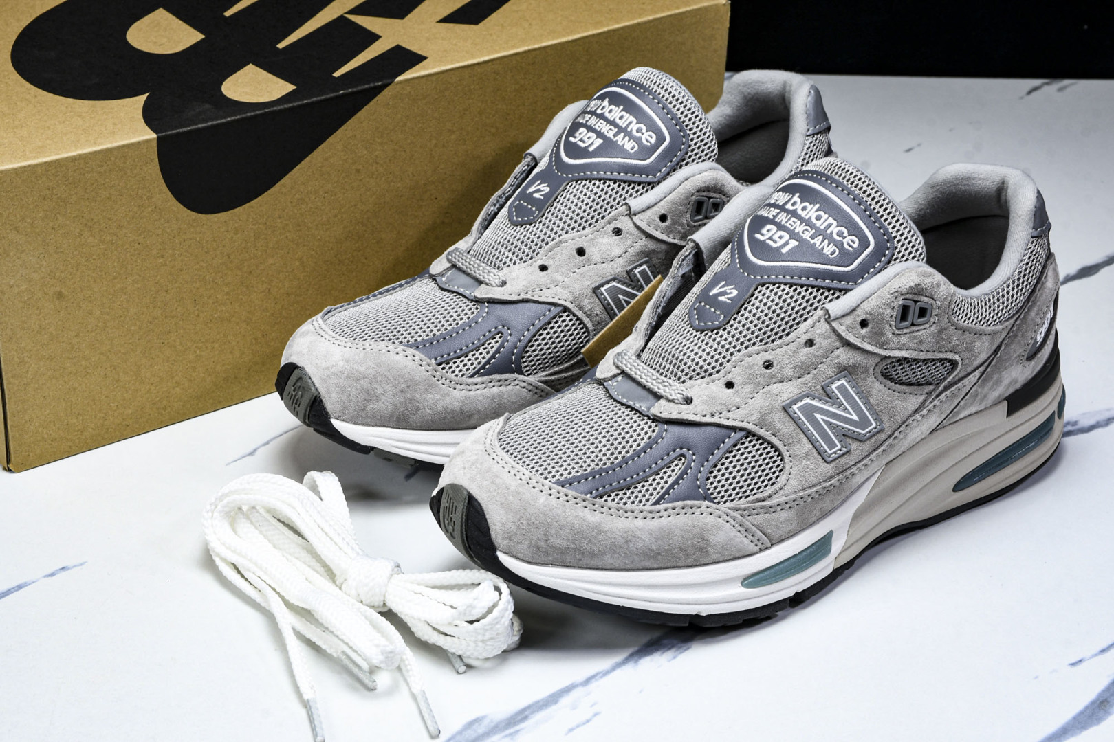  美产 New Balance  美产经典百搭老爹休闲运动跑步鞋 M991系列  U991GL2 尺寸3