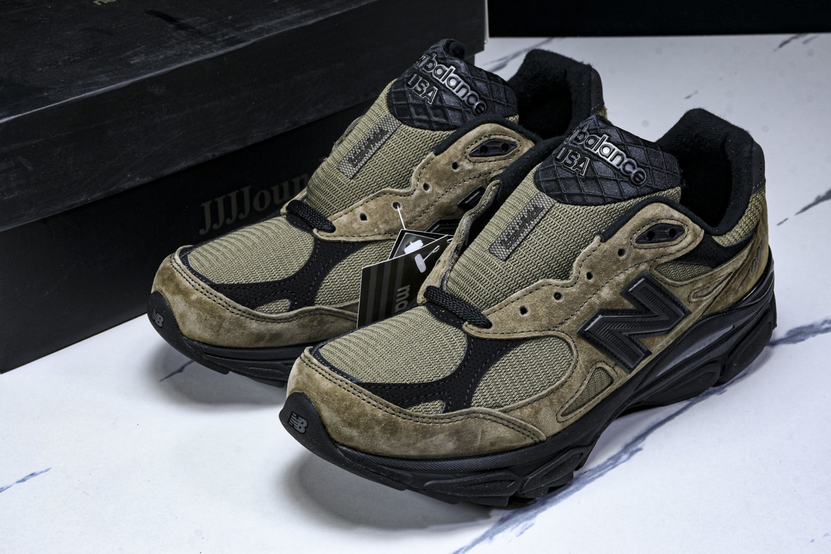  美产 New Balance 990V3 联名款 经典复古休闲运动百搭老爹跑步鞋 M990JJ3 尺寸