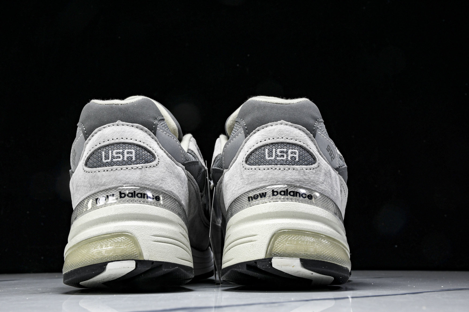 美产 New Balance 992 经典百搭低帮复古休闲跑步鞋 男女同款 元祖灰 M992GR 尺寸