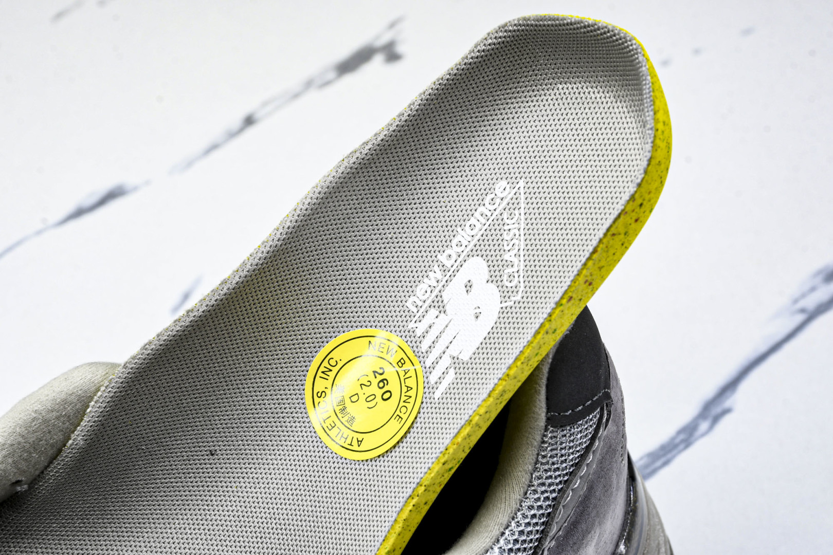  美产 New Balance 992 经典百搭低帮复古休闲跑步鞋 男女同款 元祖灰 M992GR 尺寸