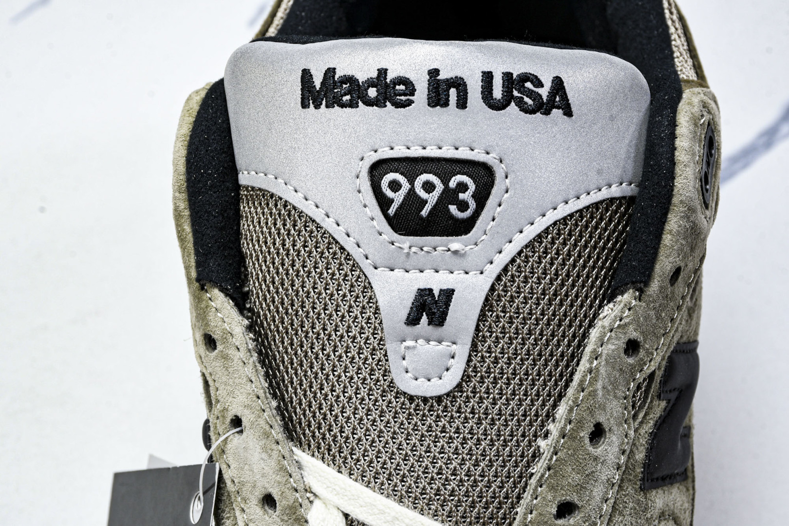  美产 New Balance 993 系列 复古休闲跑步鞋 男女同款 U993WS 尺寸36 37 3