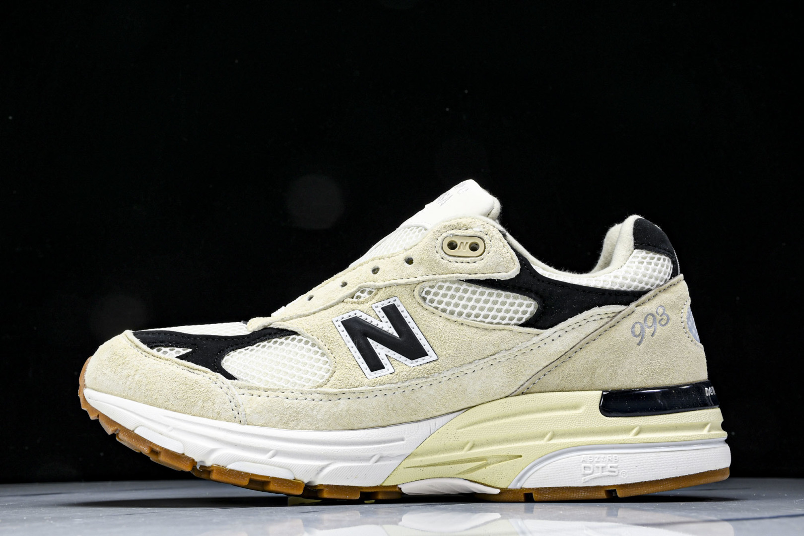  美产 New Balance 993 系列 复古休闲跑步鞋 男女同款 灰黑 U993WS 尺寸36 3