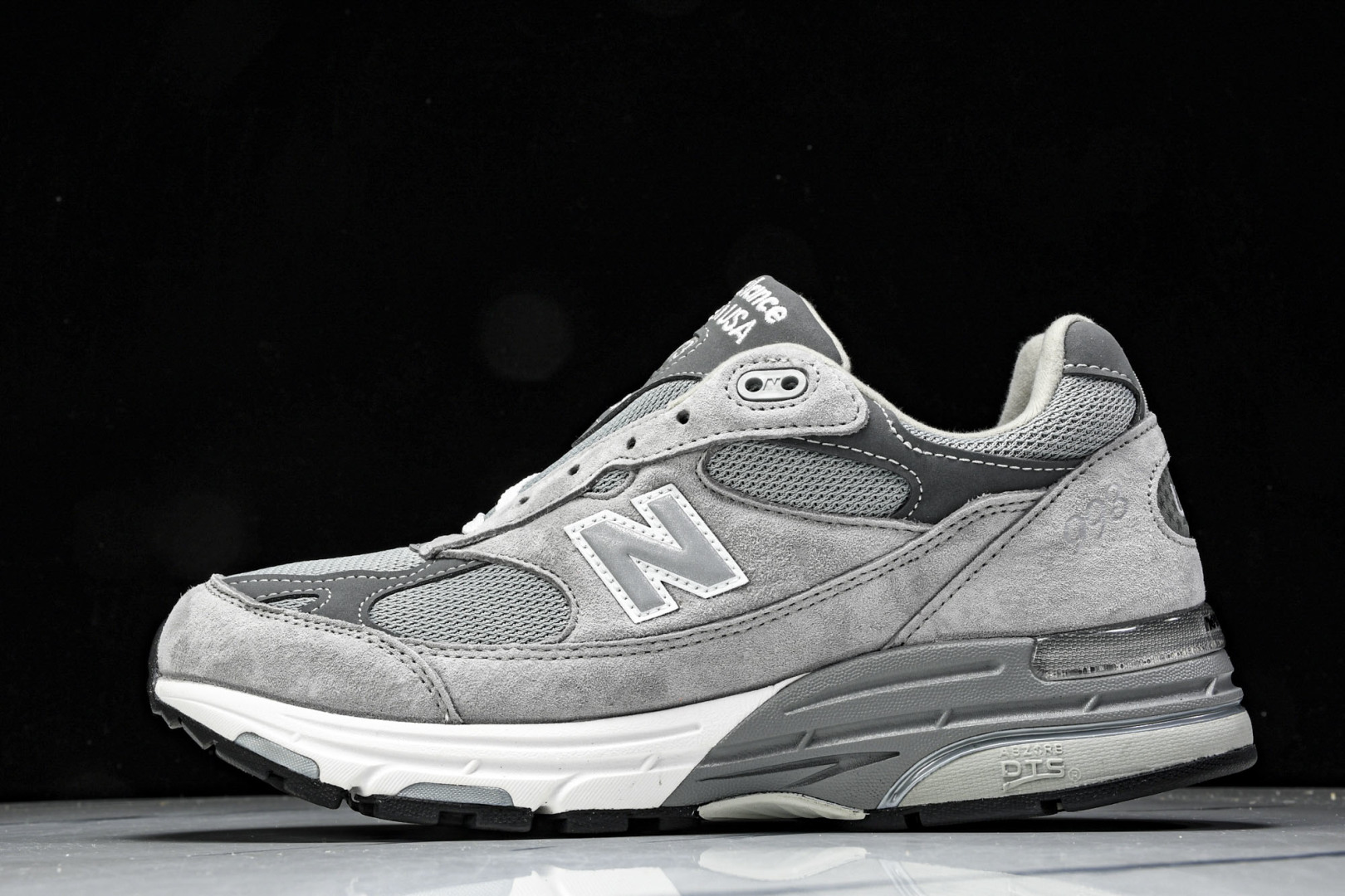 美产 New Balance 993 系列 复古休闲跑步鞋 男女同款 灰色 MR993GL 尺寸36 